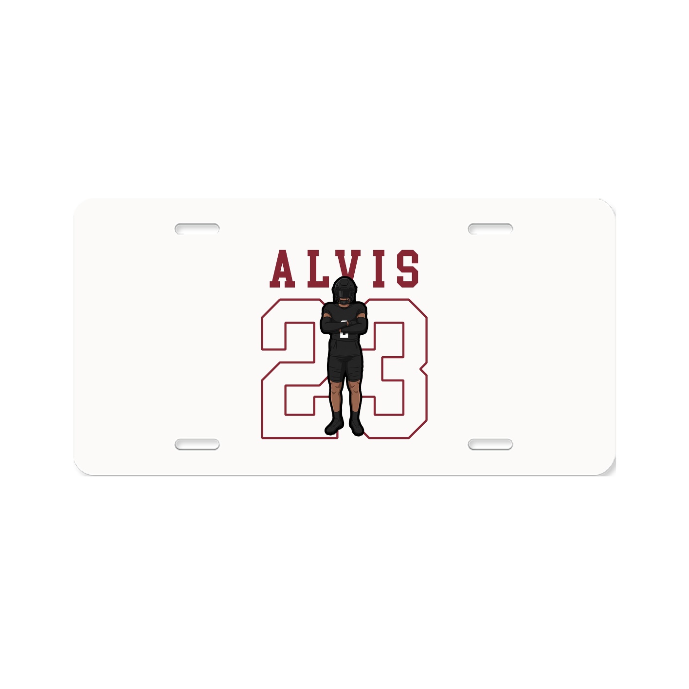 License Plate — Shirsey in Classic