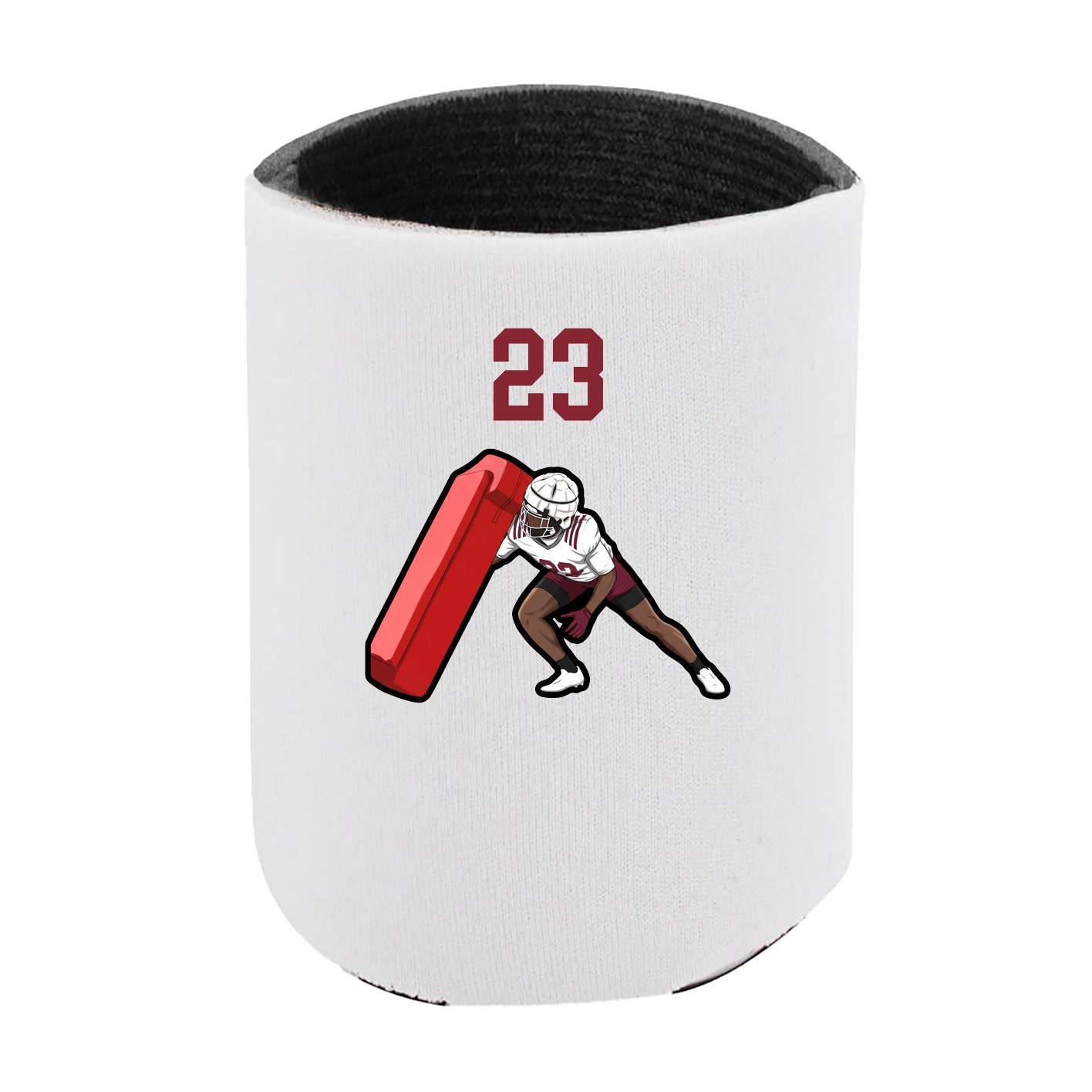 Can Holder — Number Top in White