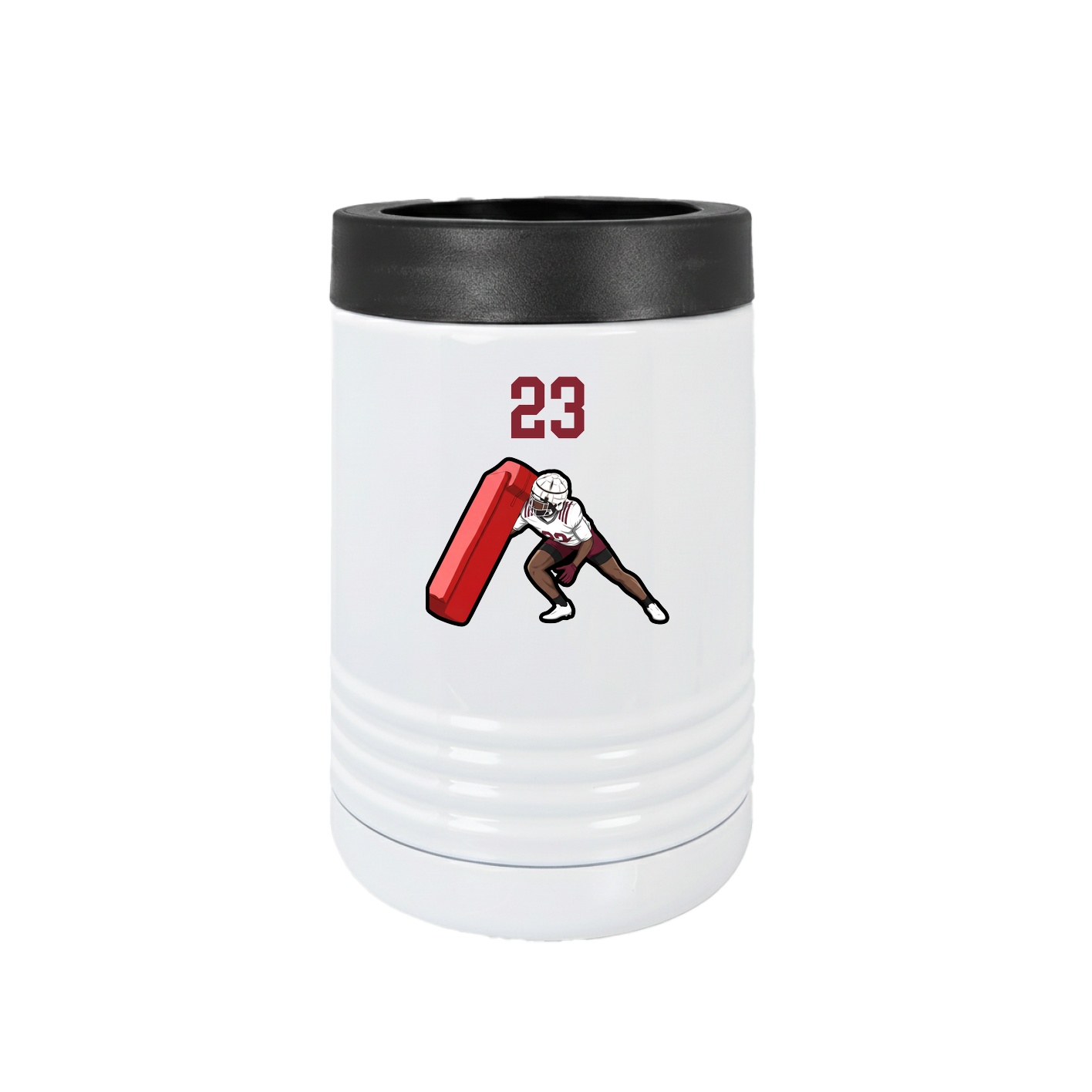 Beverage Holder — Number Top in White