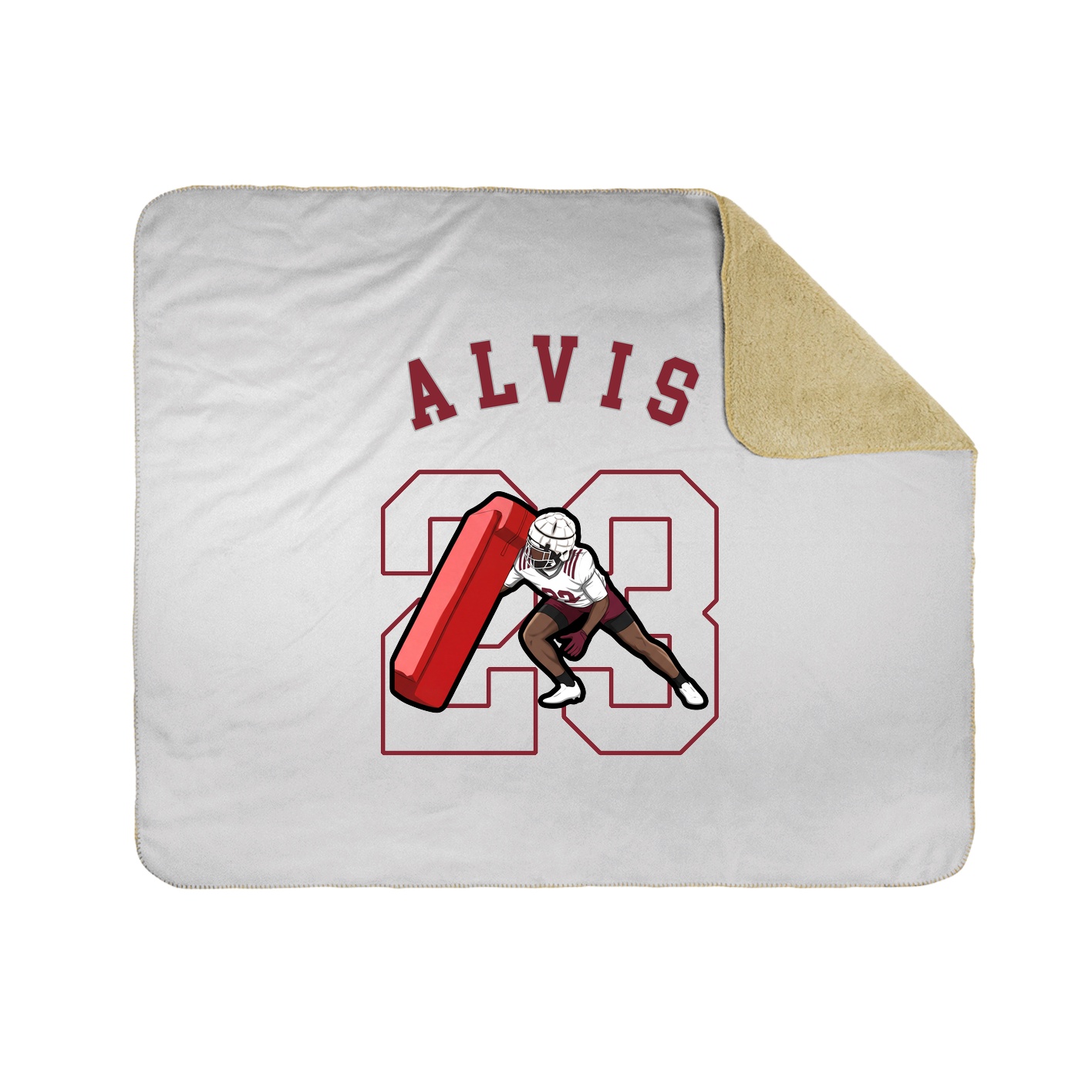 Throw Blanket — Shirsey Arch in White