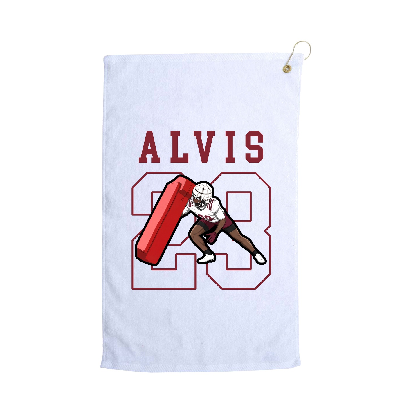 Golf Towel — Shirsey in White