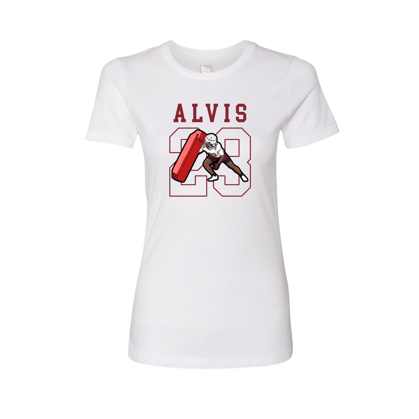 Fitted Women's Tee — Shirsey in White