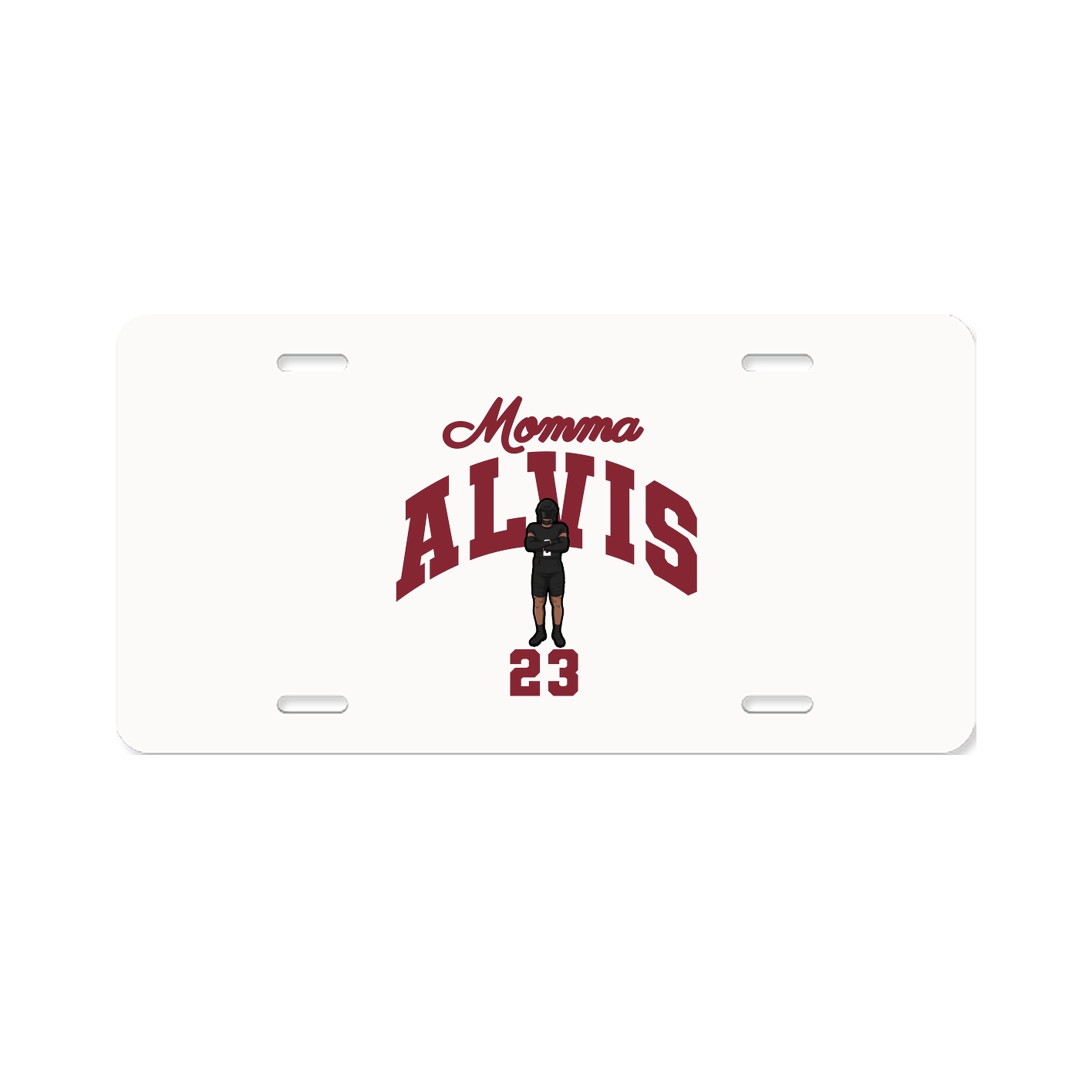 License Plate — Mothers Day Arch in Classic
