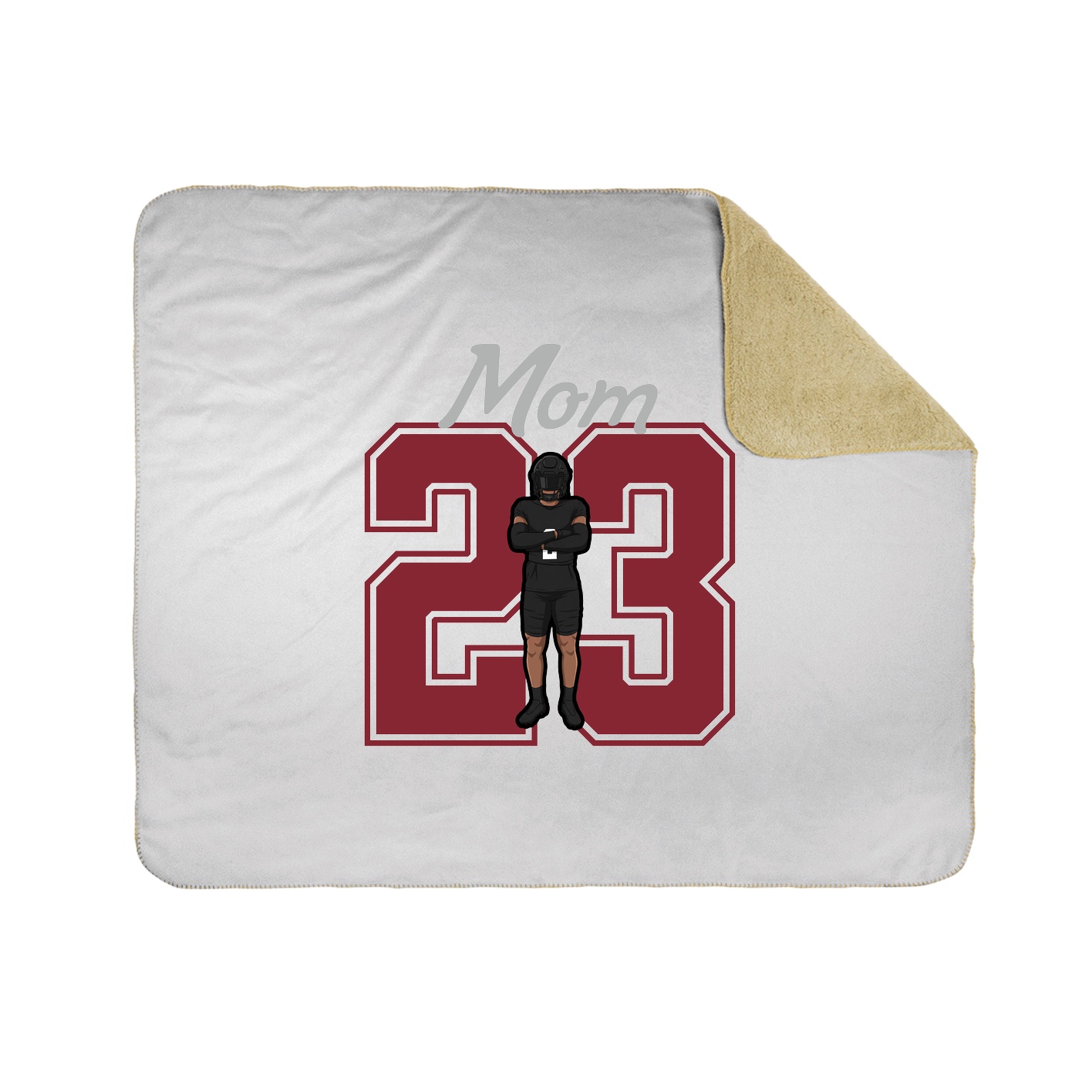 Throw Blanket — Mothers Day Shirsey in White