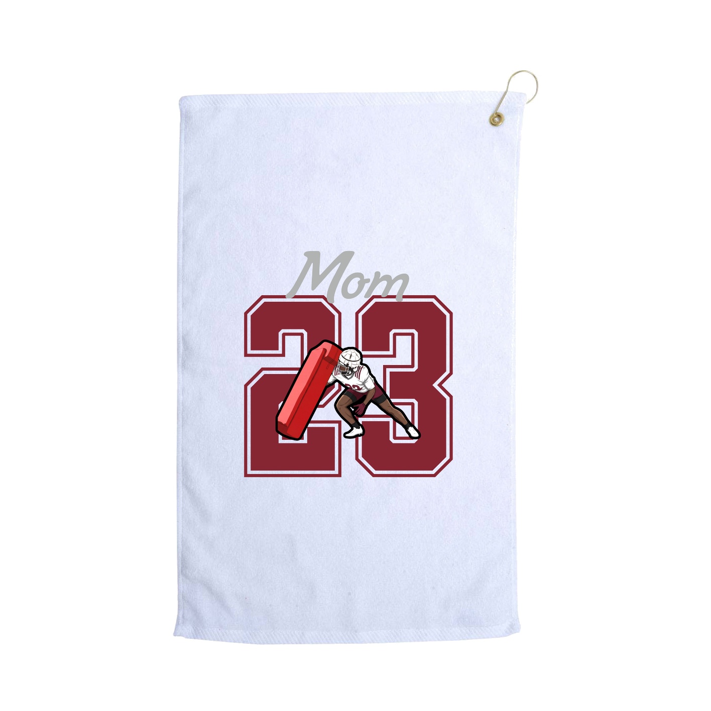 Golf Towel — Mothers Day Shirsey in White