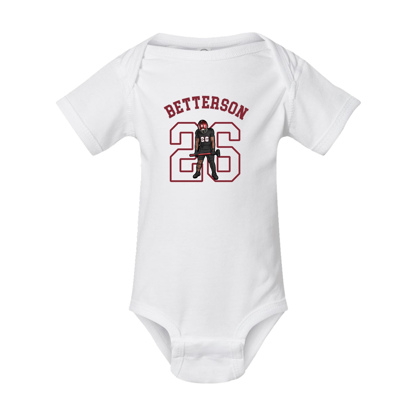 Baby Onesie — Shirsey Arch in White