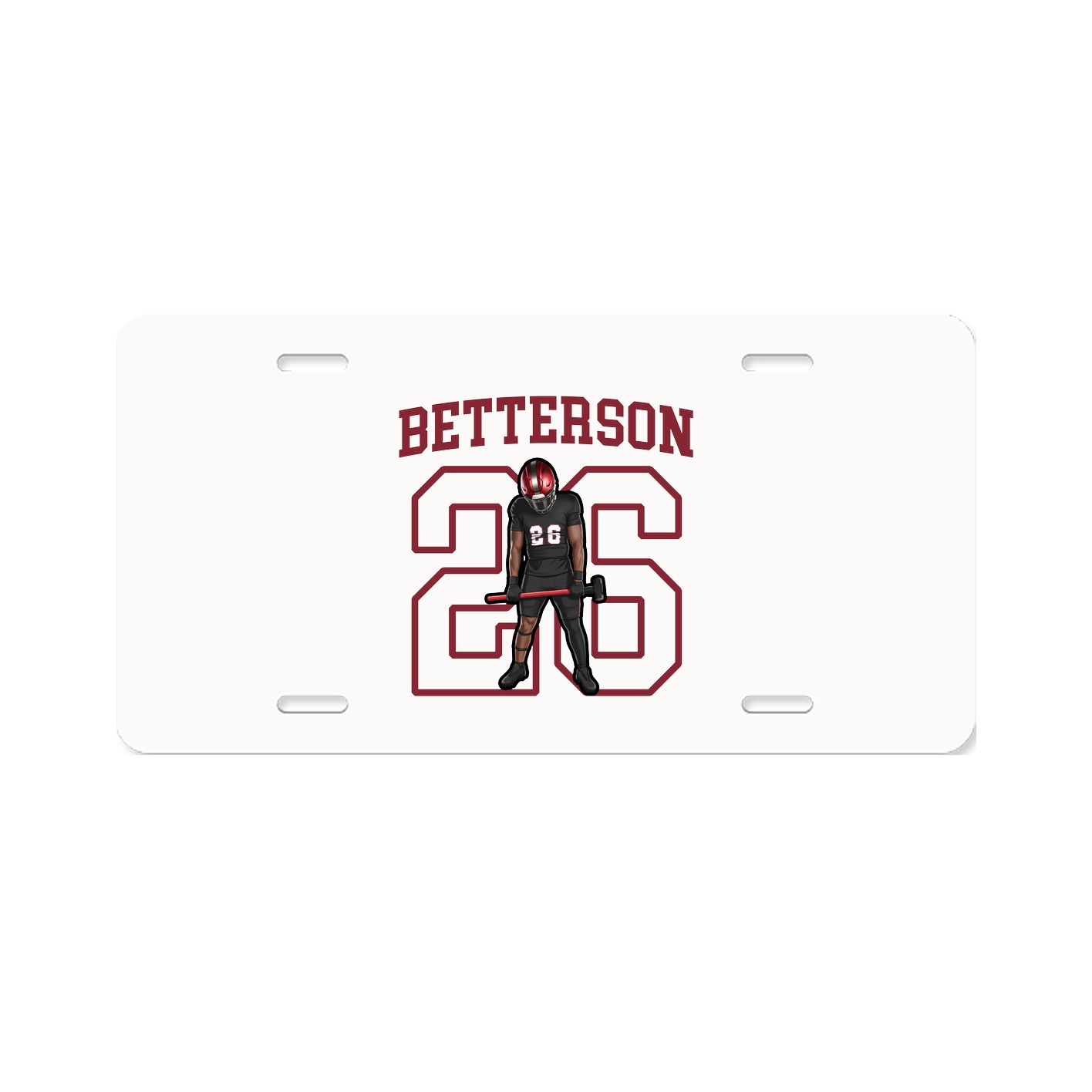 Aluminum License Plate