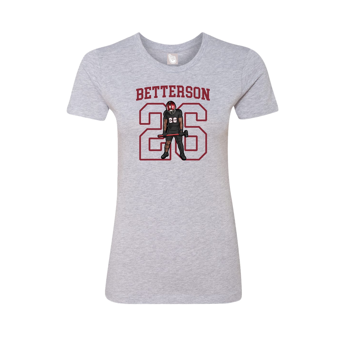 Fitted Women's Tee — Shirsey in Grey