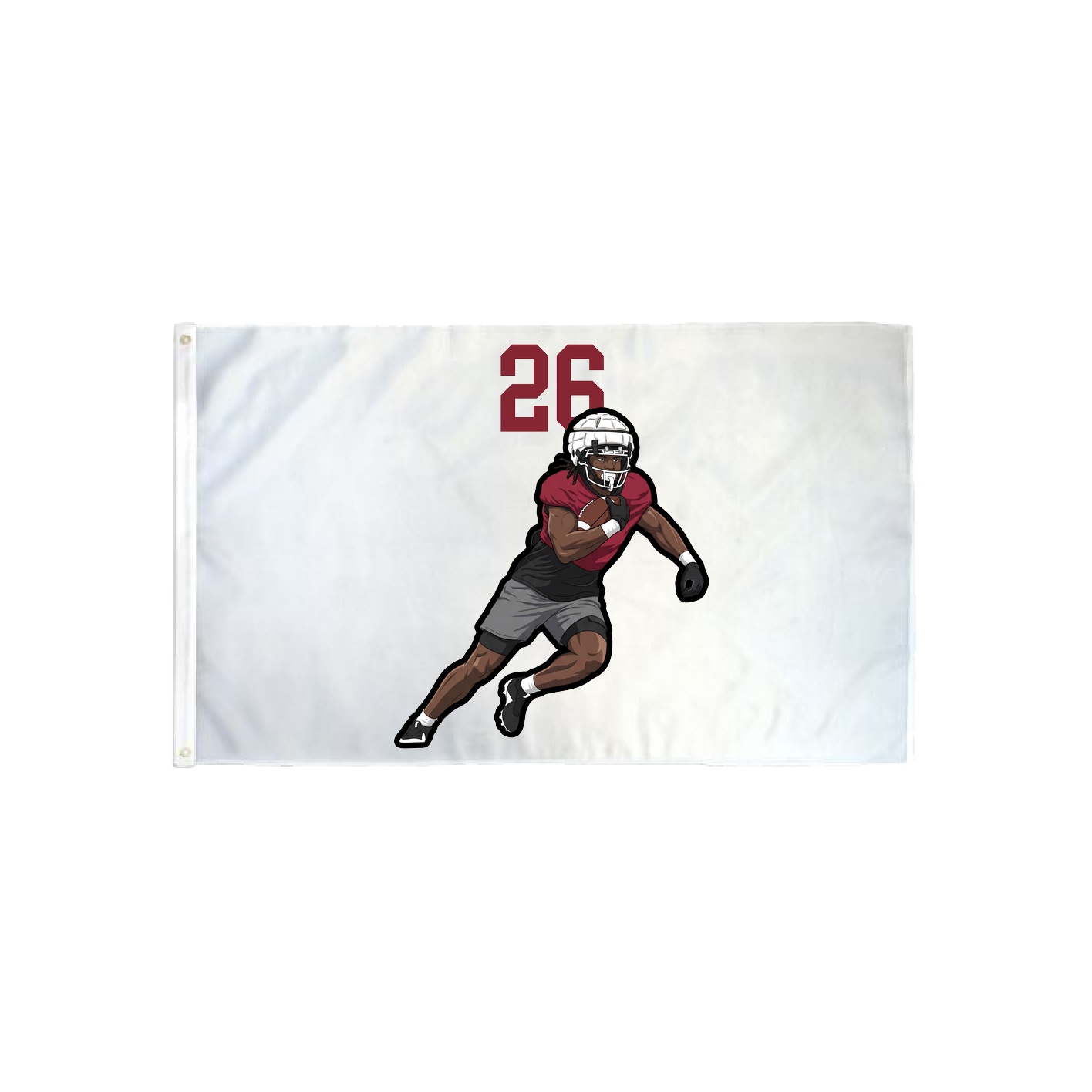 3x5 Flag — Number Top in Classic