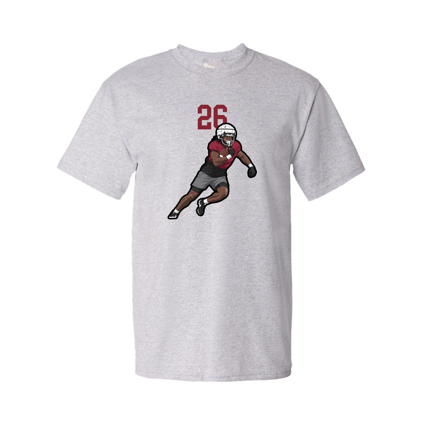 Tee — Number Top in Grey
