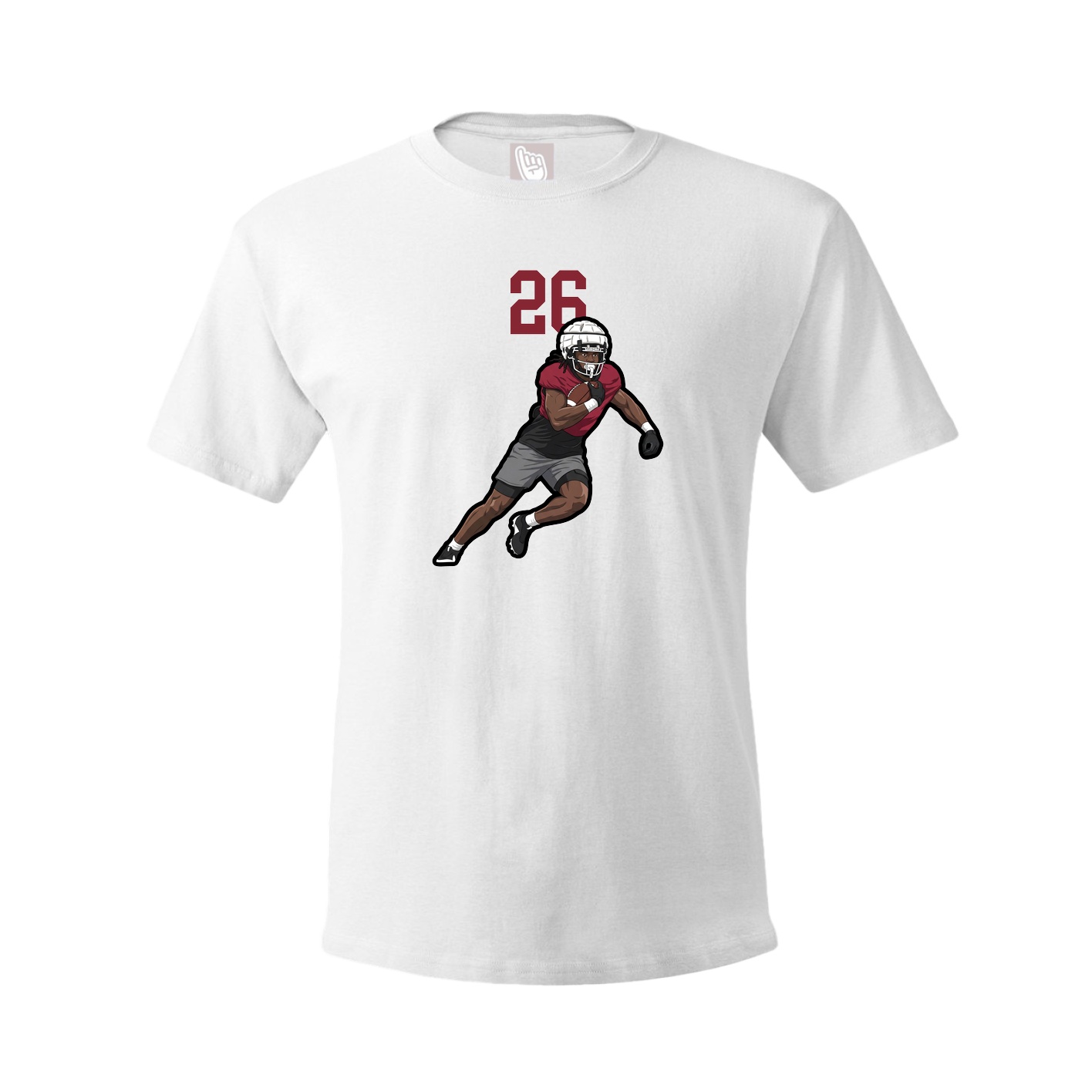 Tee — Number Top in White