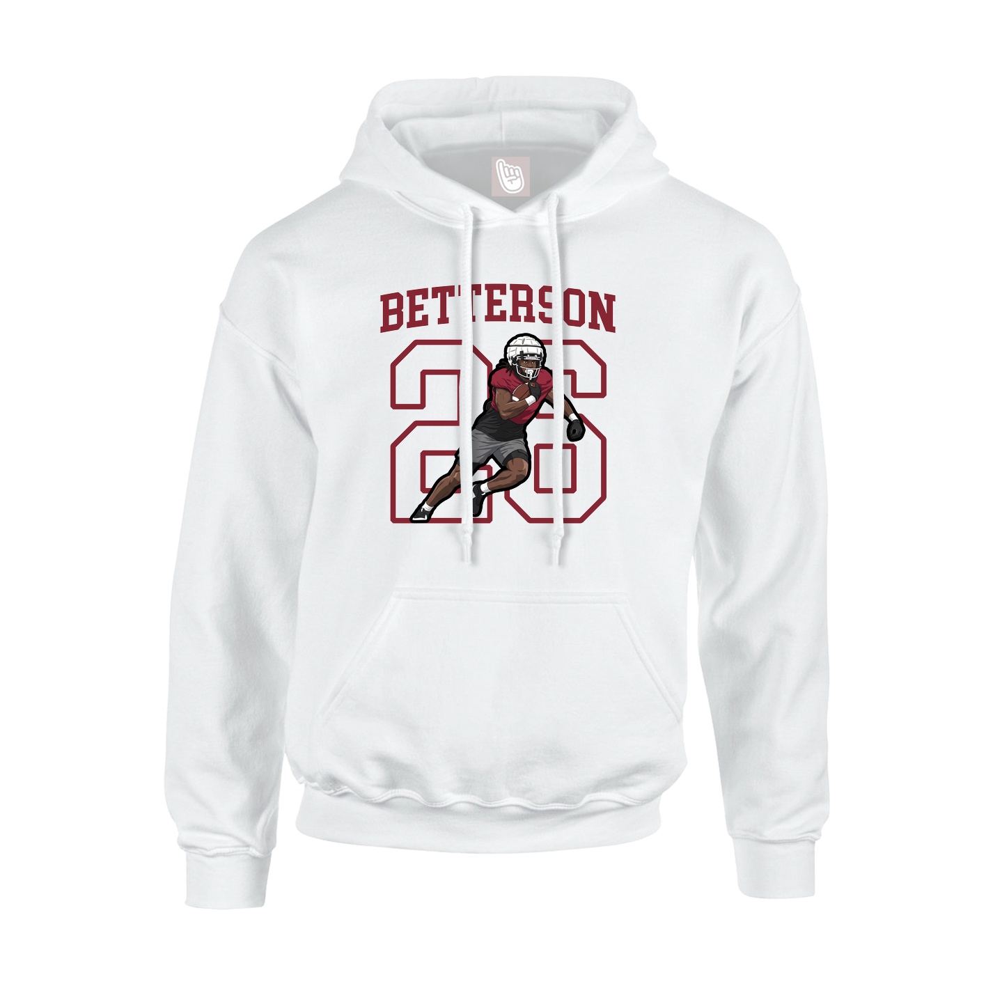 Hoodie — Shirsey in White