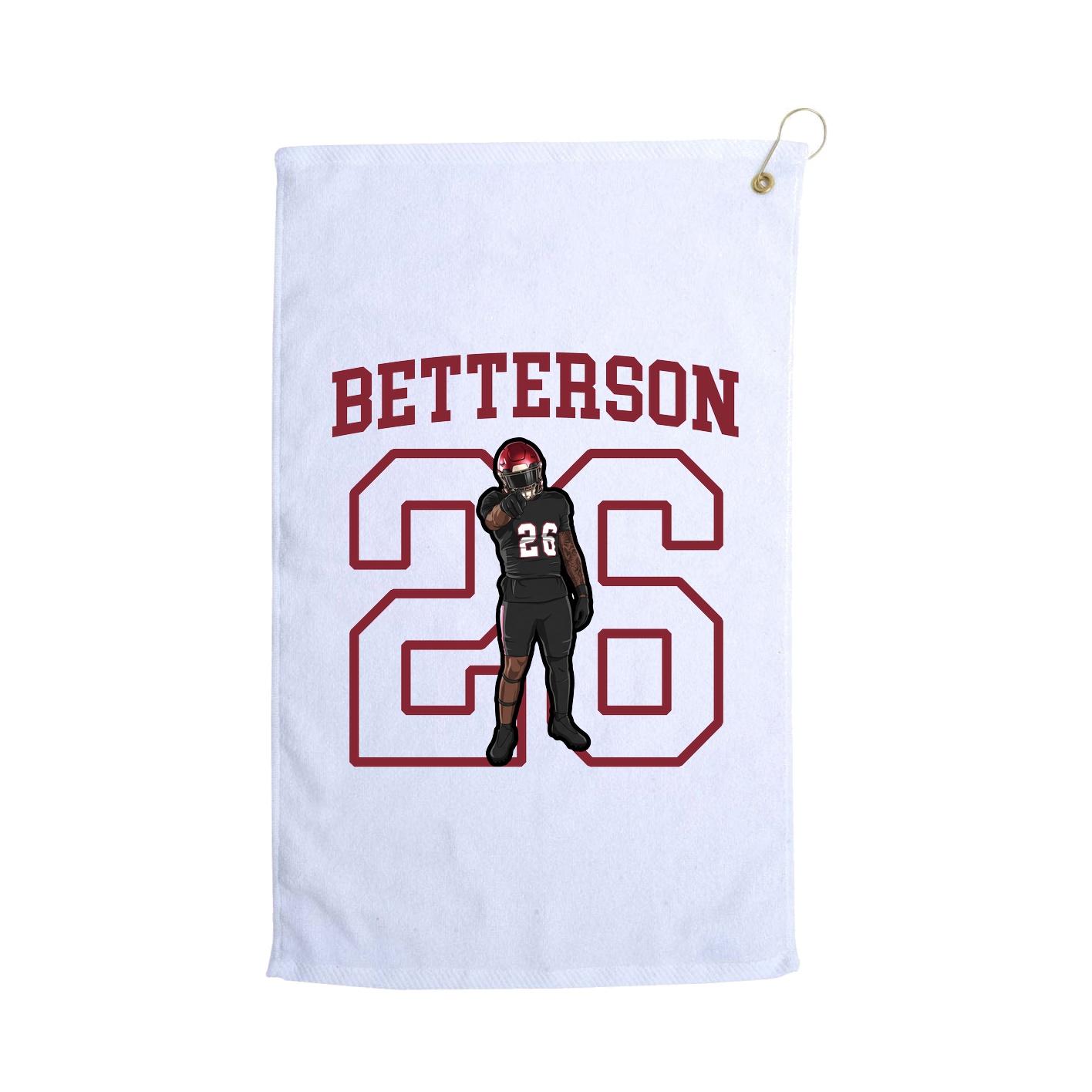 Golf Towel — Shirsey in White