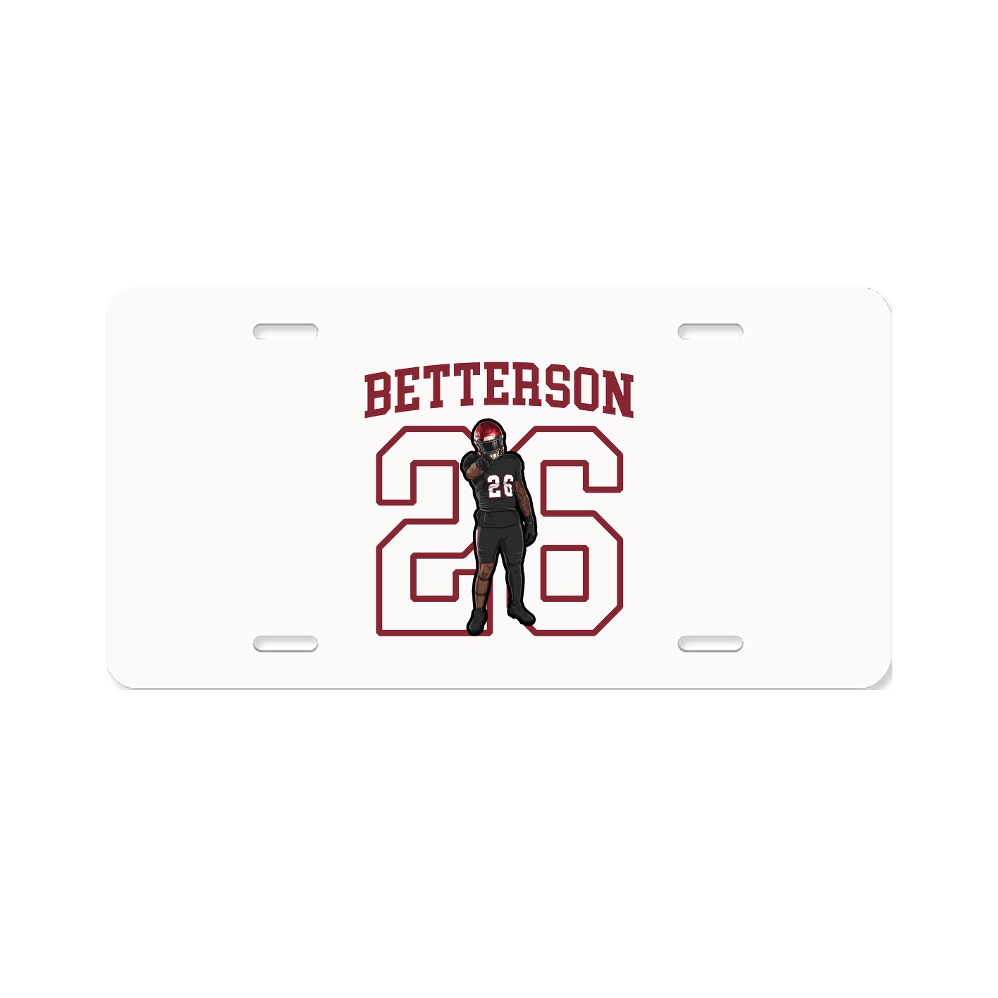 License Plate — Shirsey in Classic