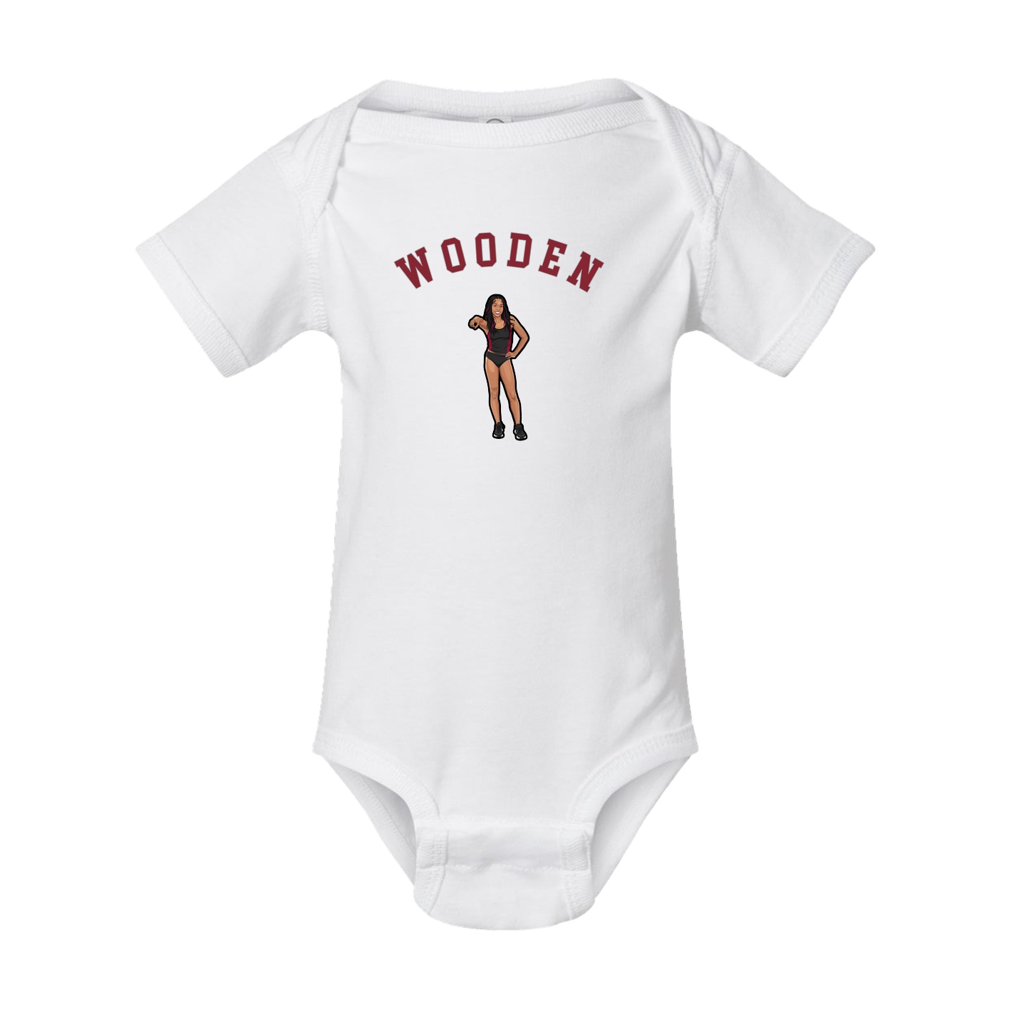 Baby Onesie — Shirsey Arch in White