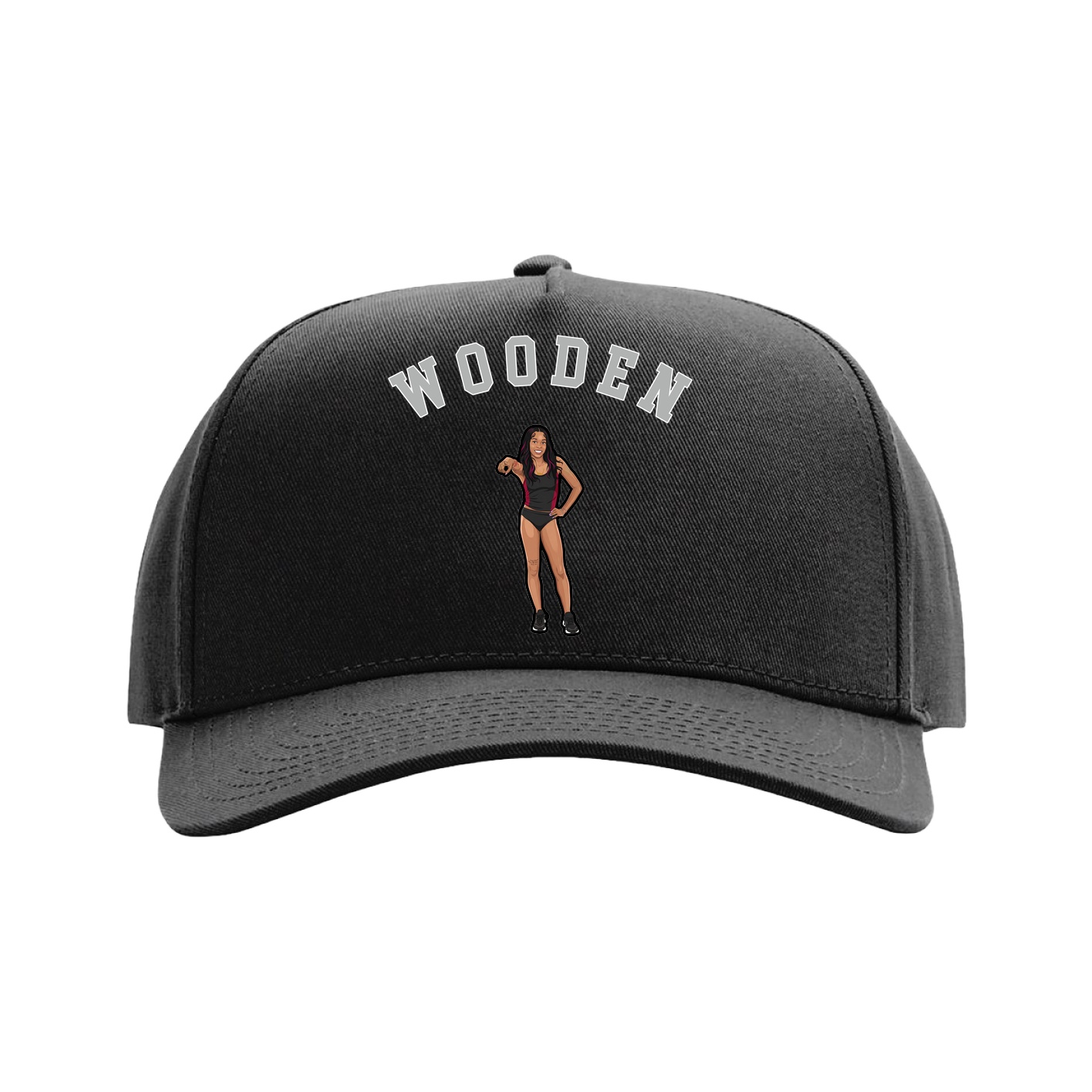 Full Fabric Five-Panel Champ Cap