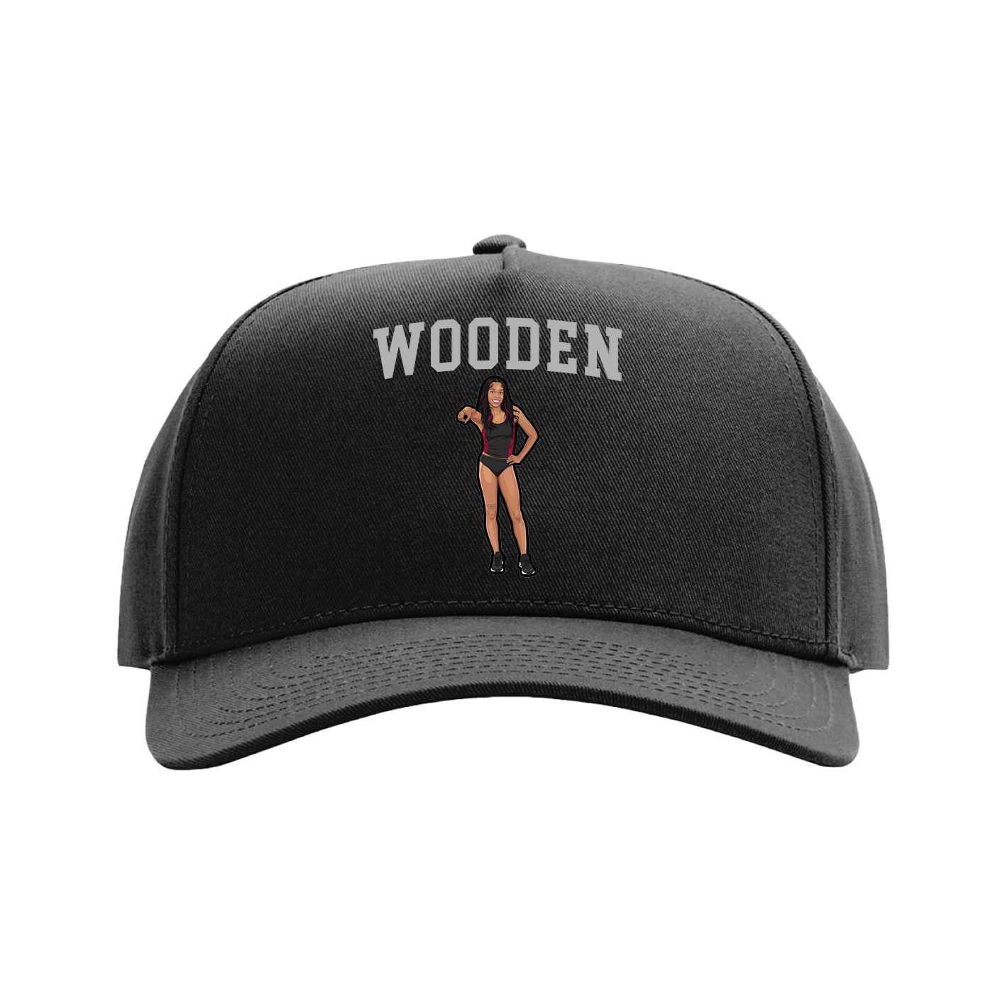 Full Fabric Five-Panel Champ Cap