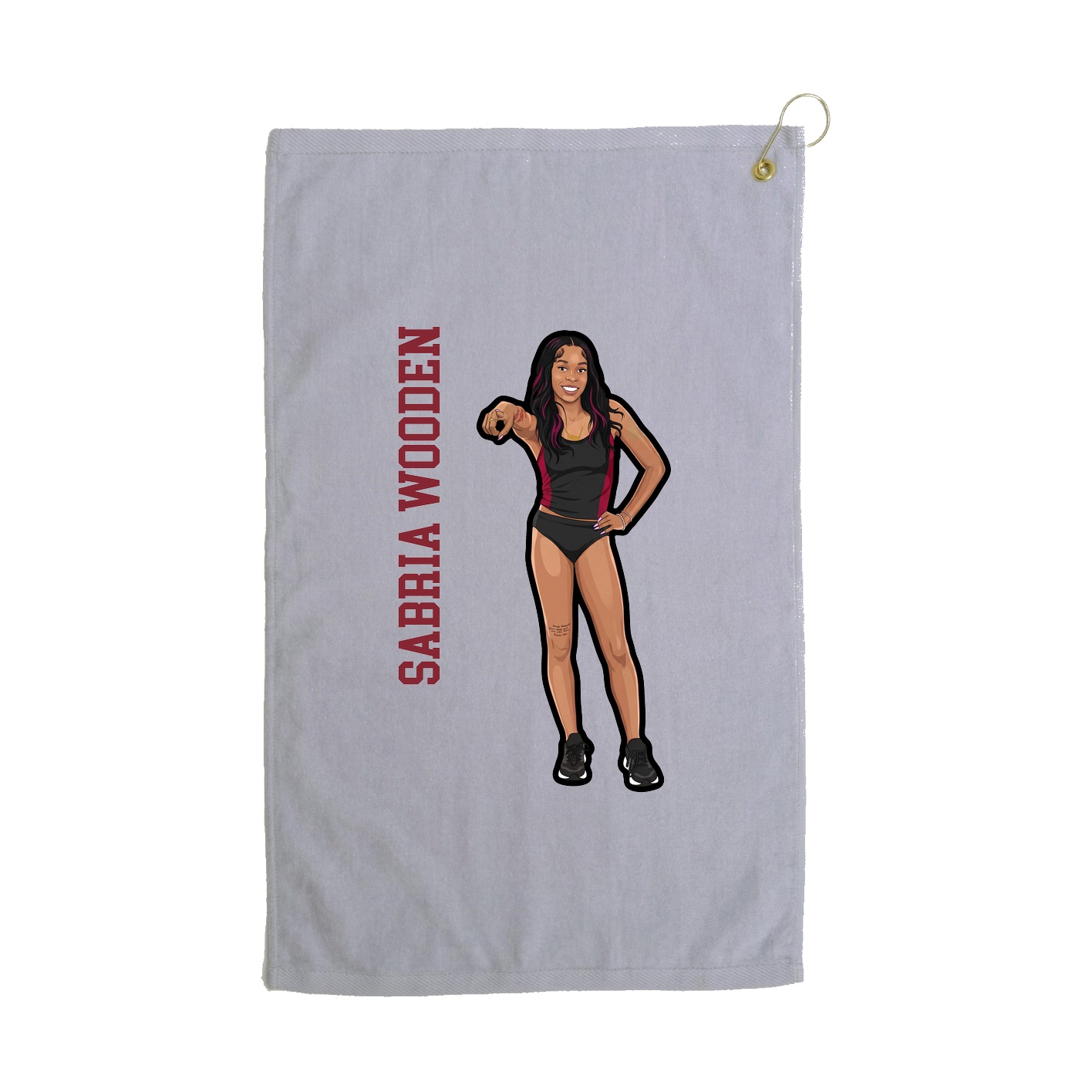 Terry Velour Golf Towel