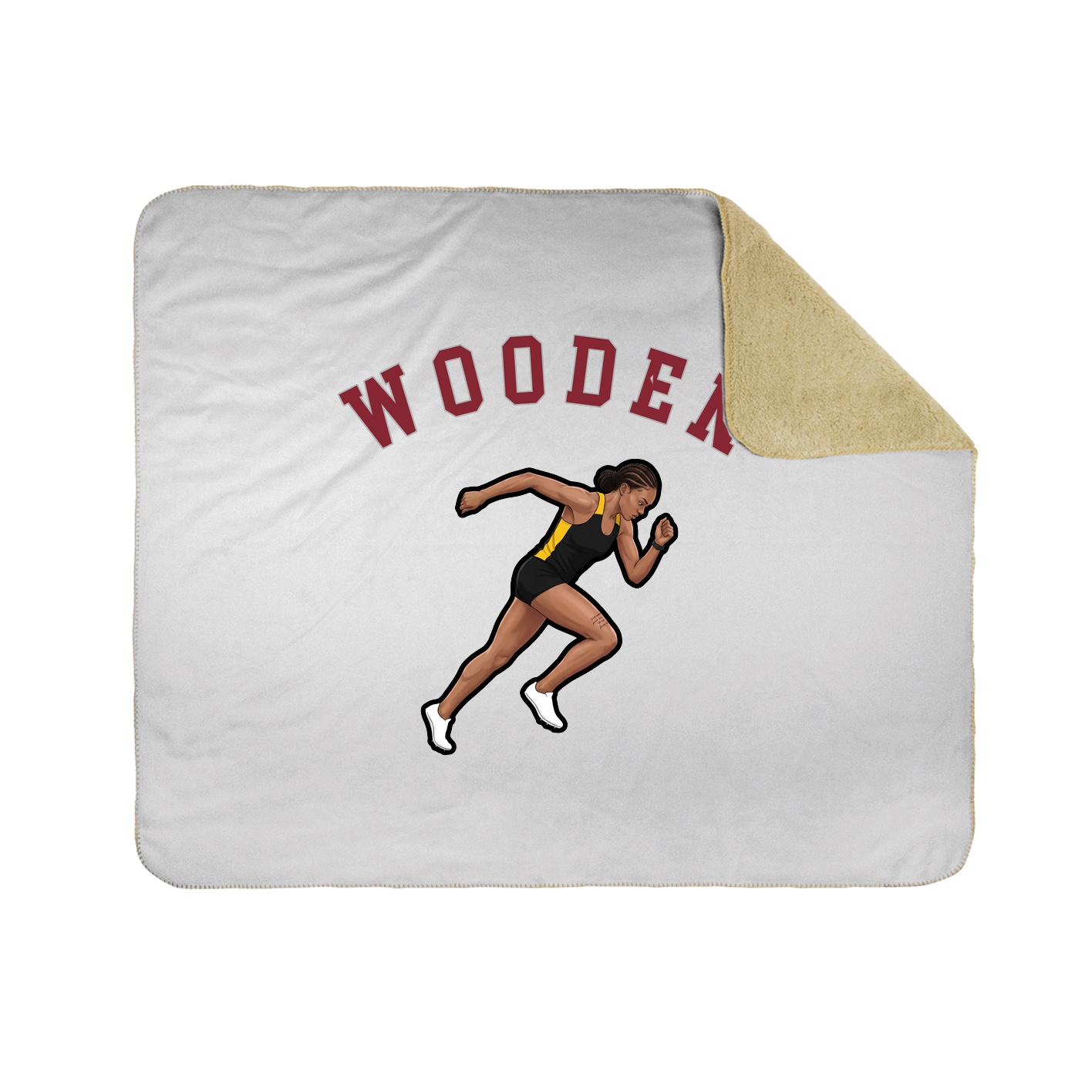 Throw Blanket — Shirsey Arch in White