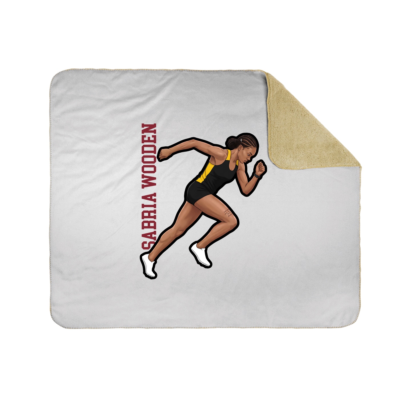 50x60 Sherpa Lined Throw Blanket