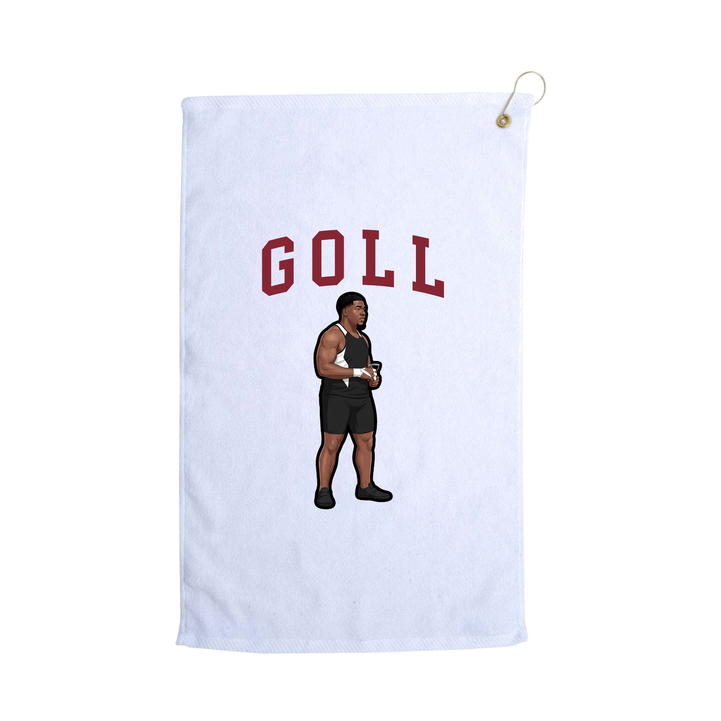 Golf Towel — Shirsey in White