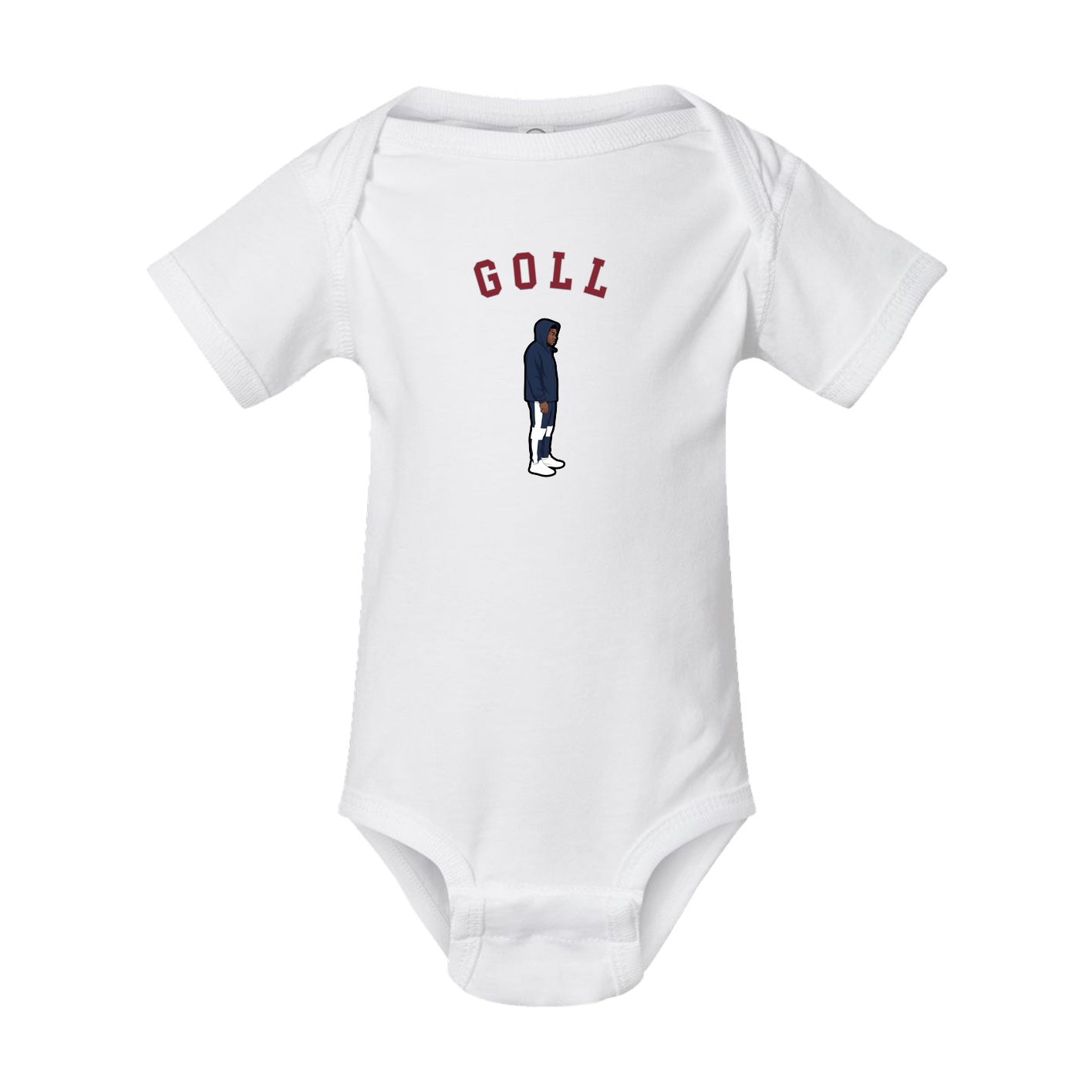 Baby Onesie — Shirsey Arch in White