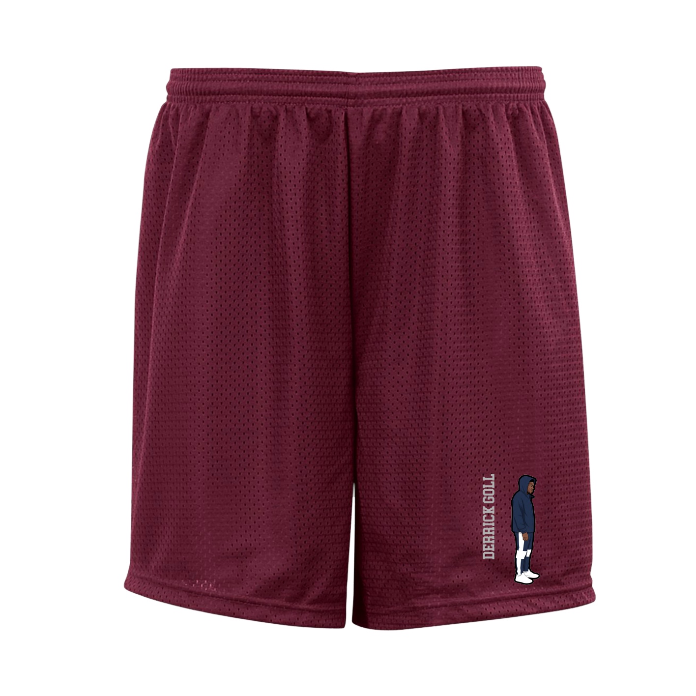 Shorts — Name Vertical in Cardinal