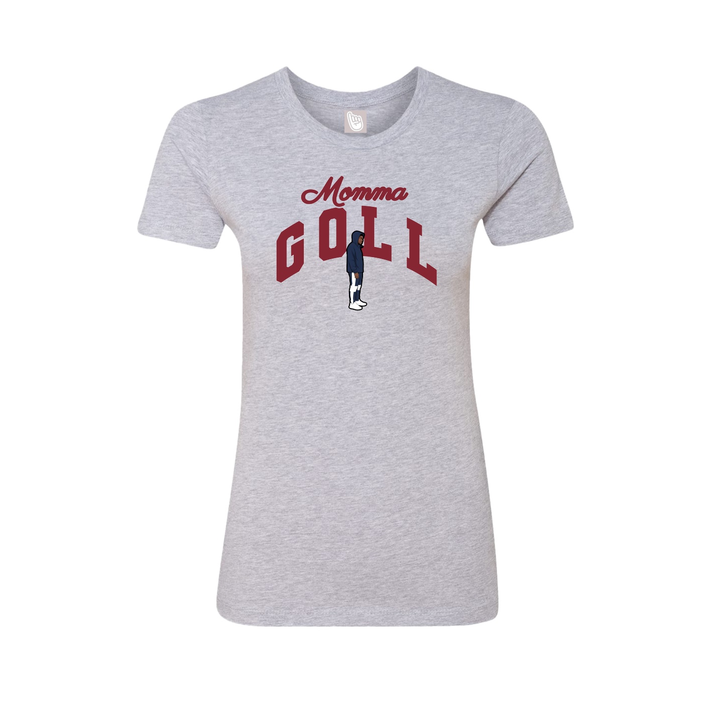 Womens Tee — Mothers Day Arch in Grey