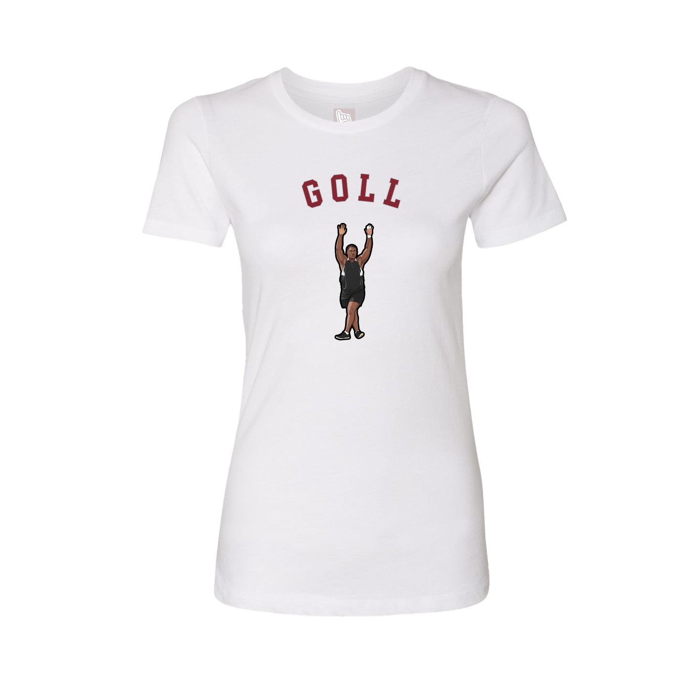 Womens Tee — Shirsey Arch in White