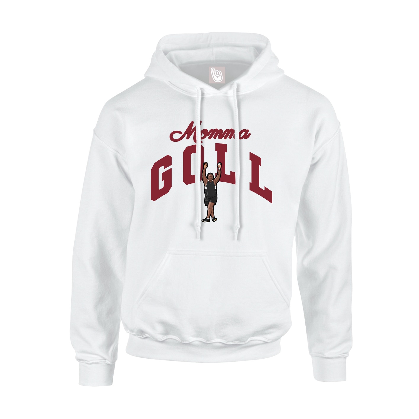 Hoodie — Mothers Day Arch in White