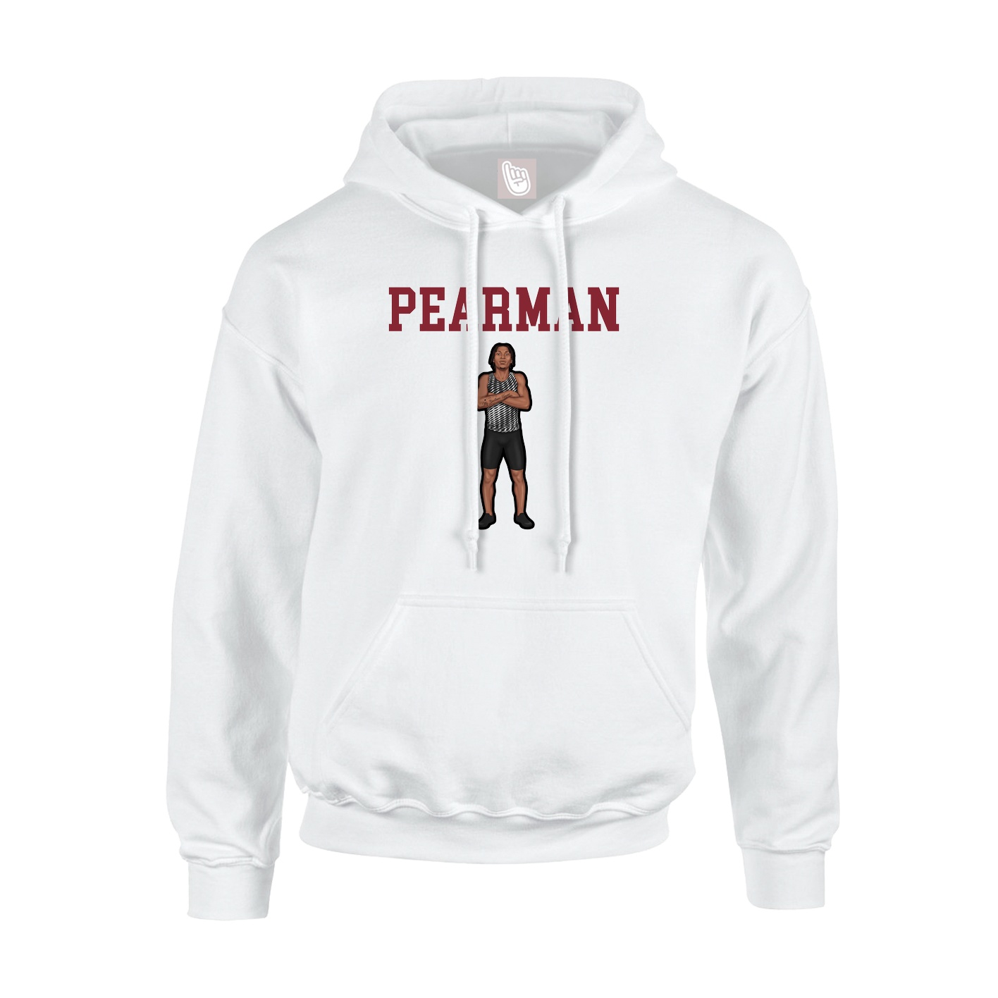 Hoodie — Shirsey in White