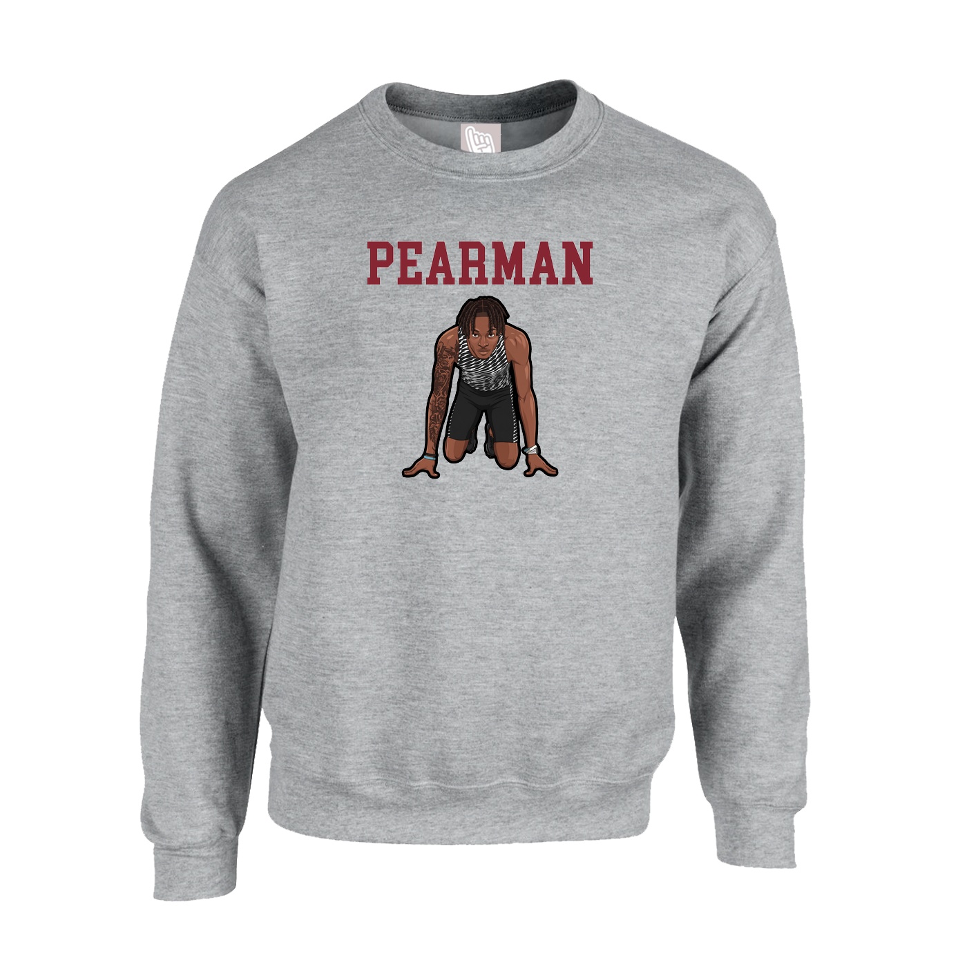 Fleece Crew — Shirsey in Grey