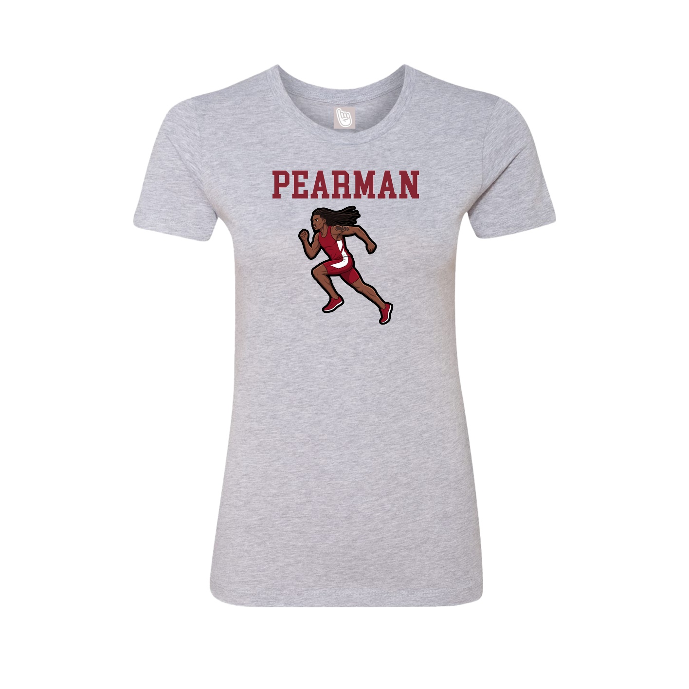 Fitted Women's Tee — Shirsey in Grey