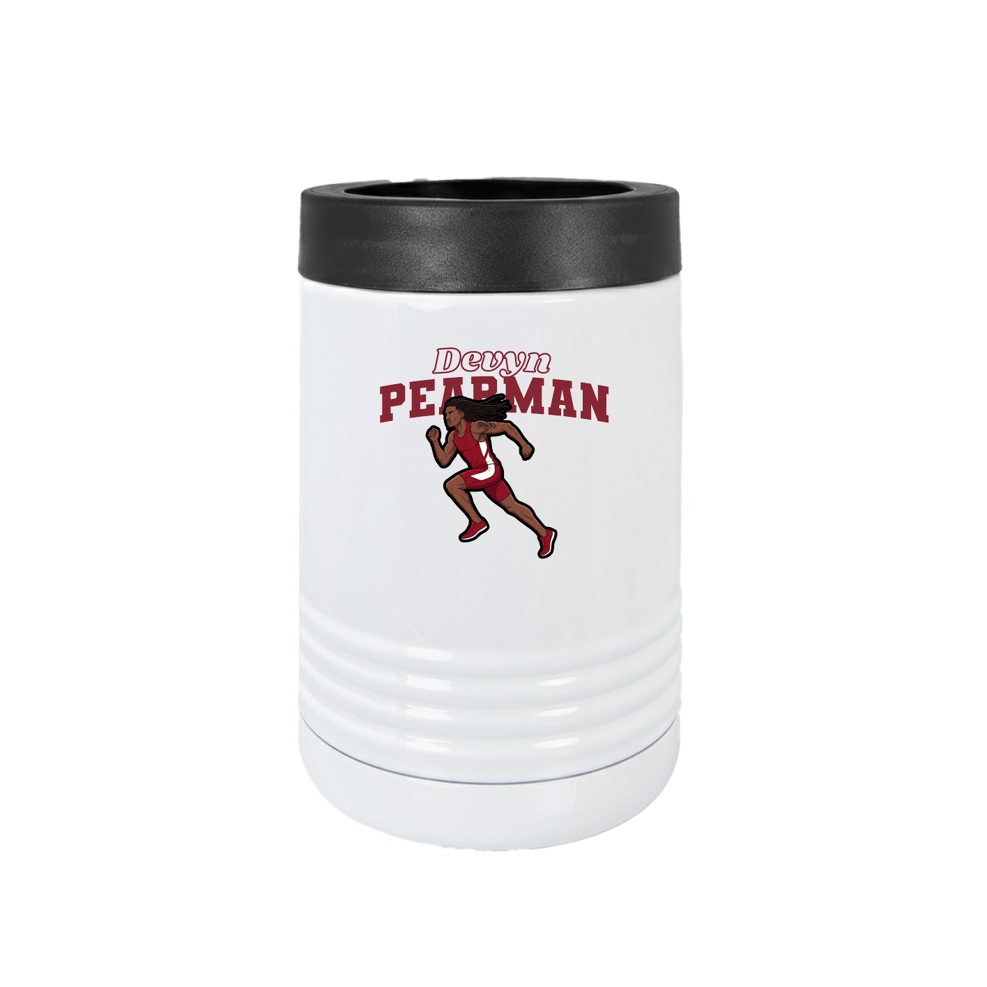 Beverage Holder — Name Arch in White