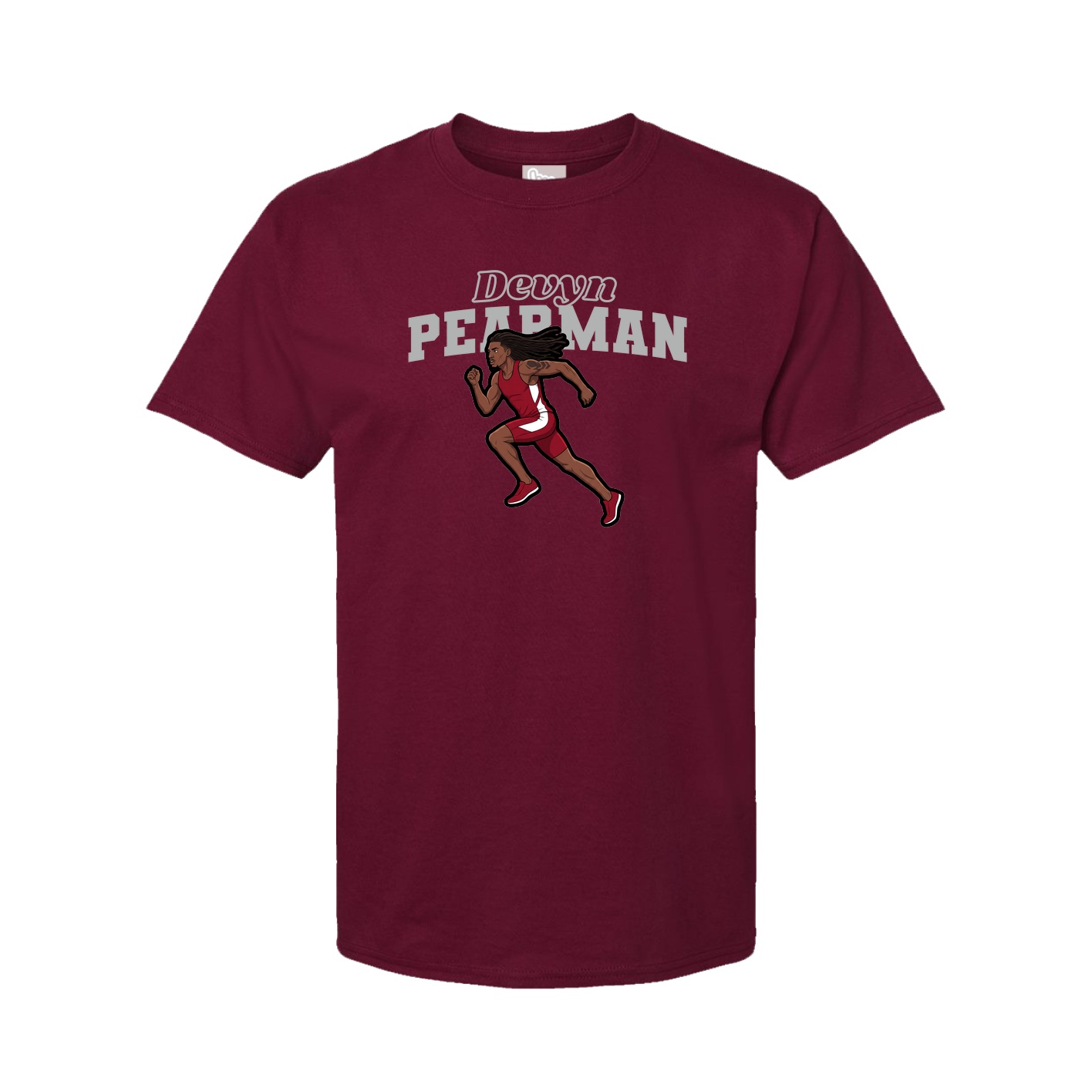 Tee — Name Arch in Cardinal
