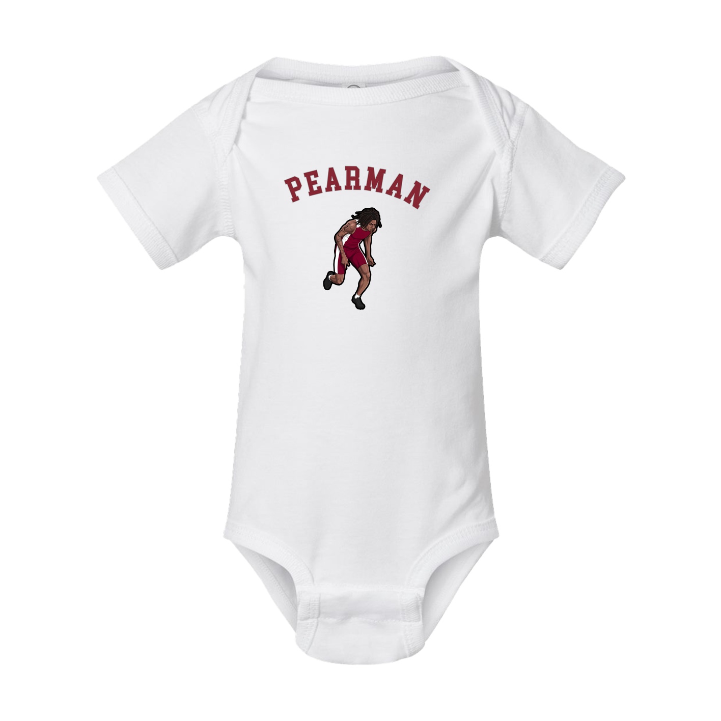 Baby Onesie — Shirsey Arch in White