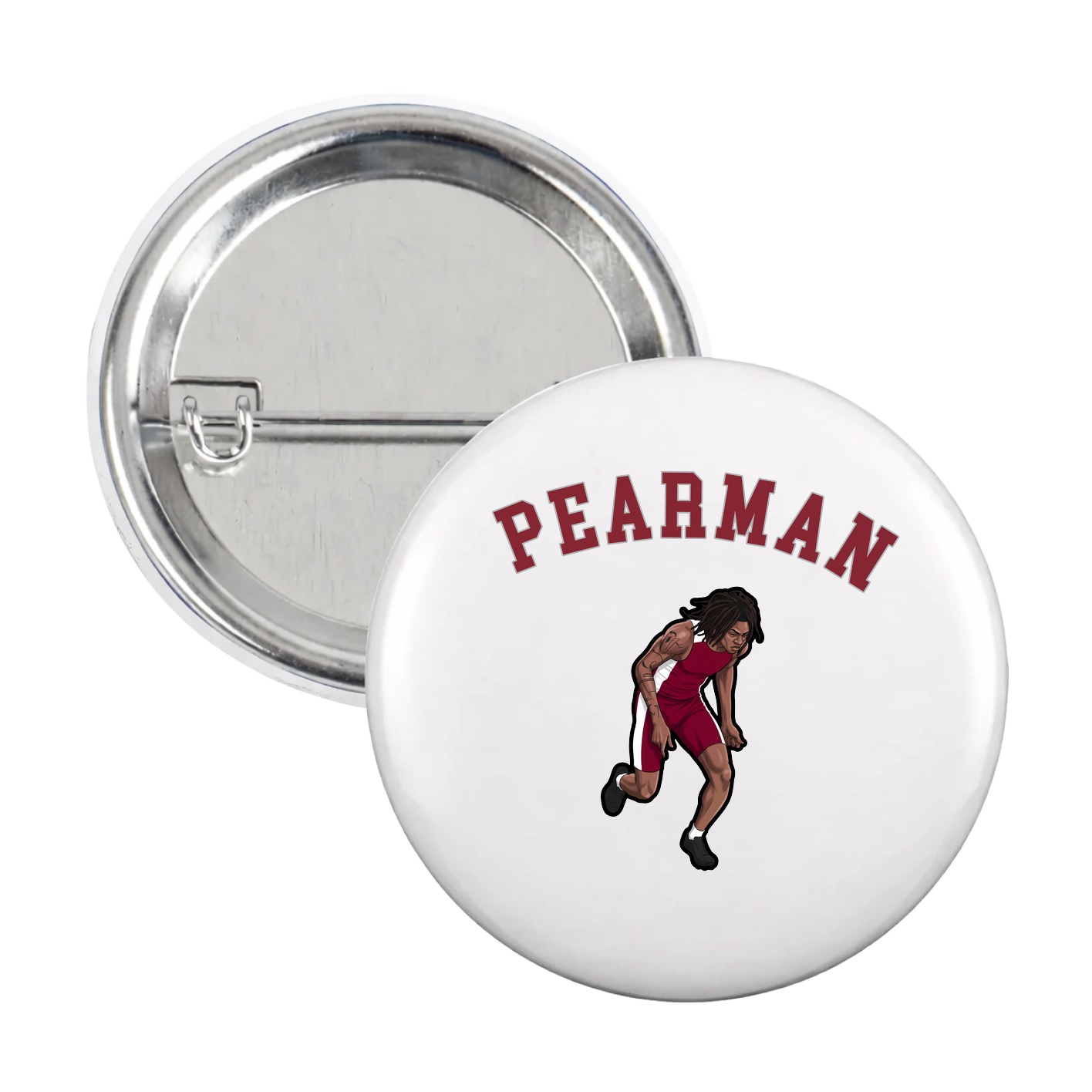 Game Day Button — Shirsey Arch in White