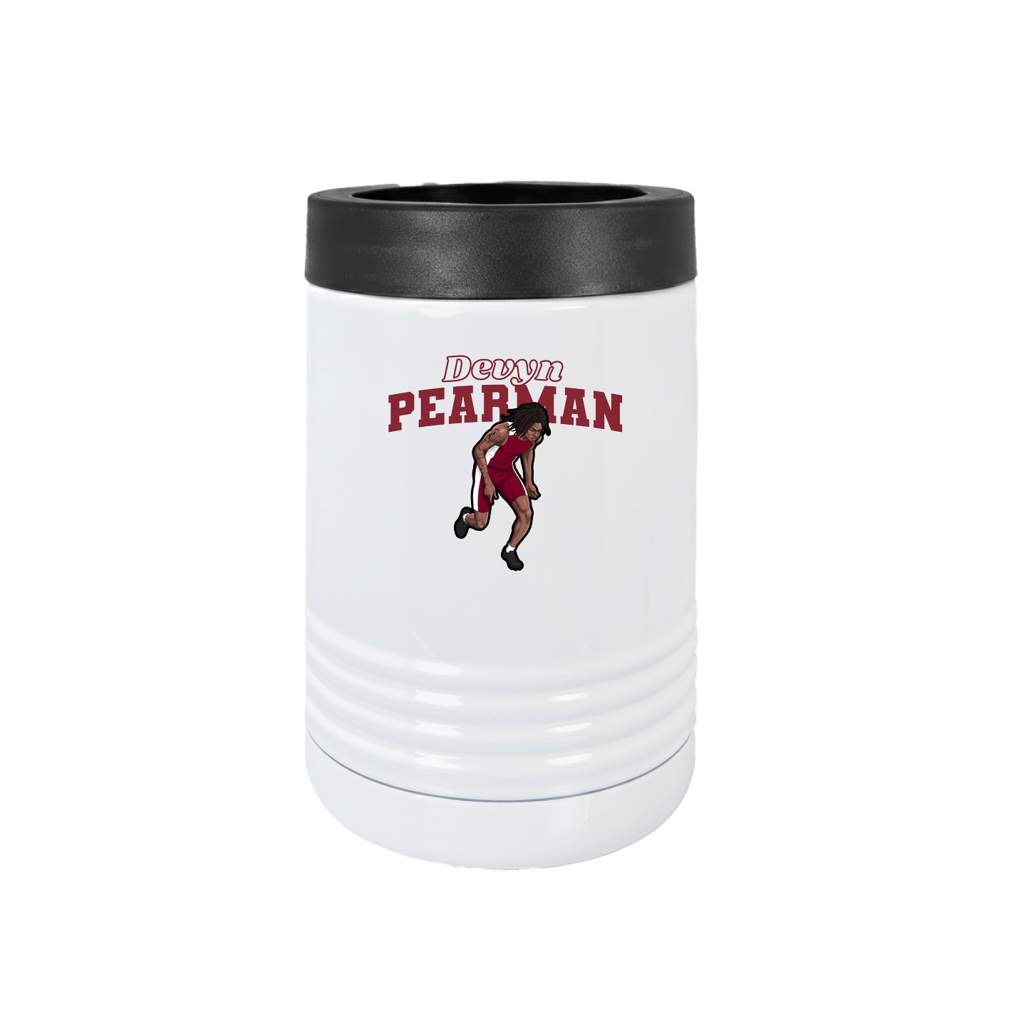 Beverage Holder — Name Arch in White