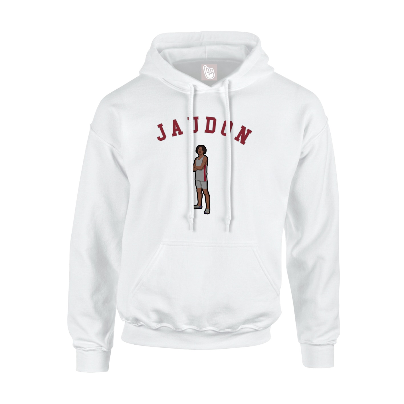 Hoodie — Shirsey Arch in White
