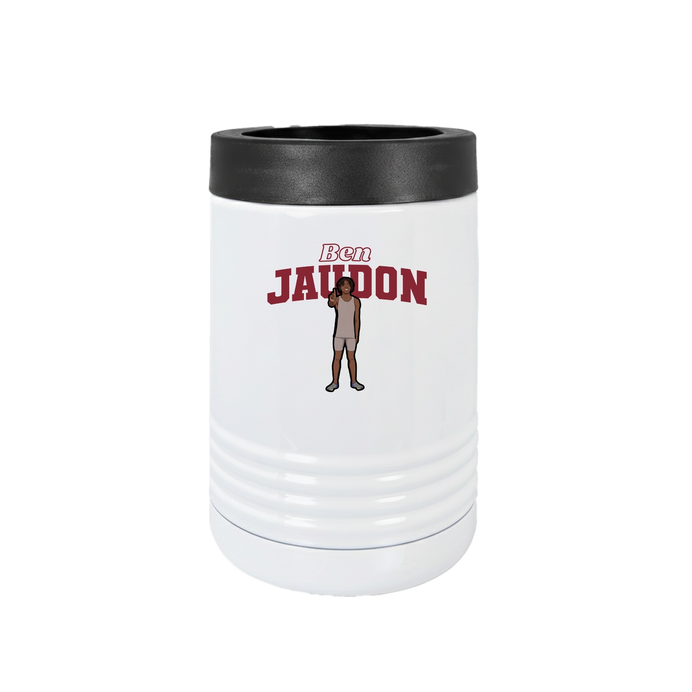 Beverage Holder — Name Arch in White