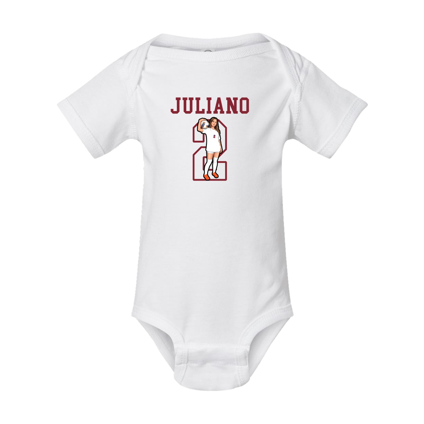 Baby Onesie — Shirsey in White