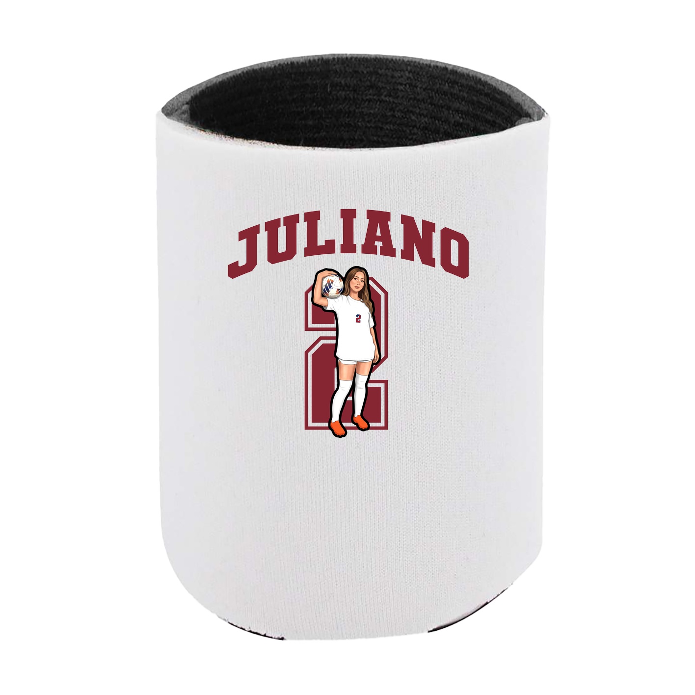 Can Holder — Number in White