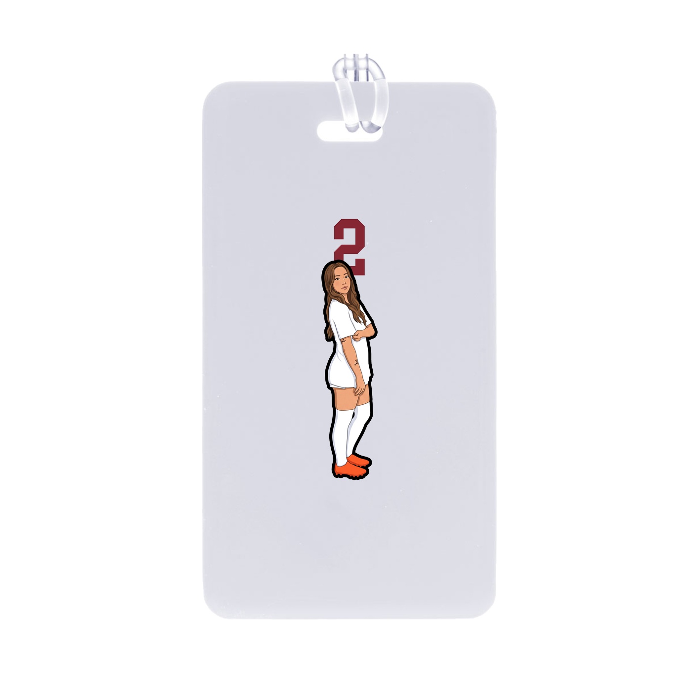 Bag Tag — Number Top in Classic