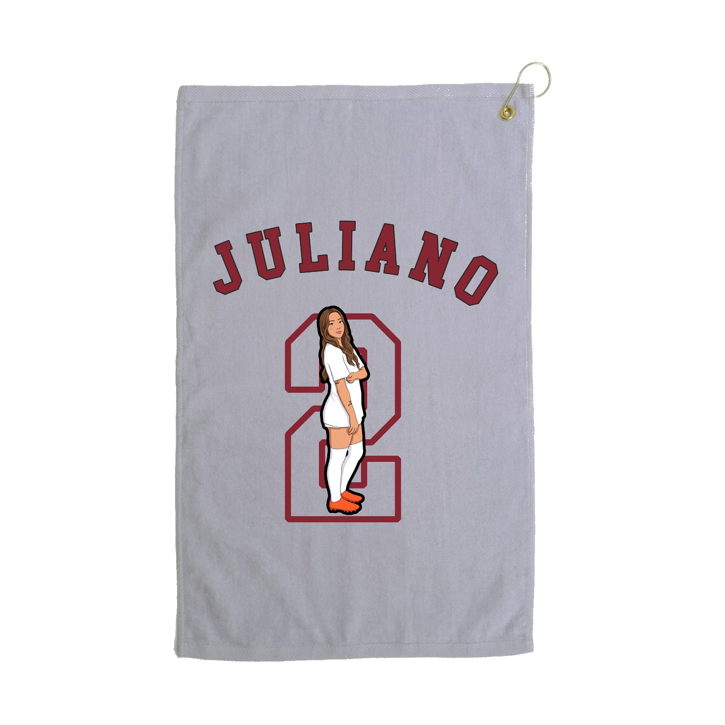 Golf Towel — Shirsey Arch in Grey