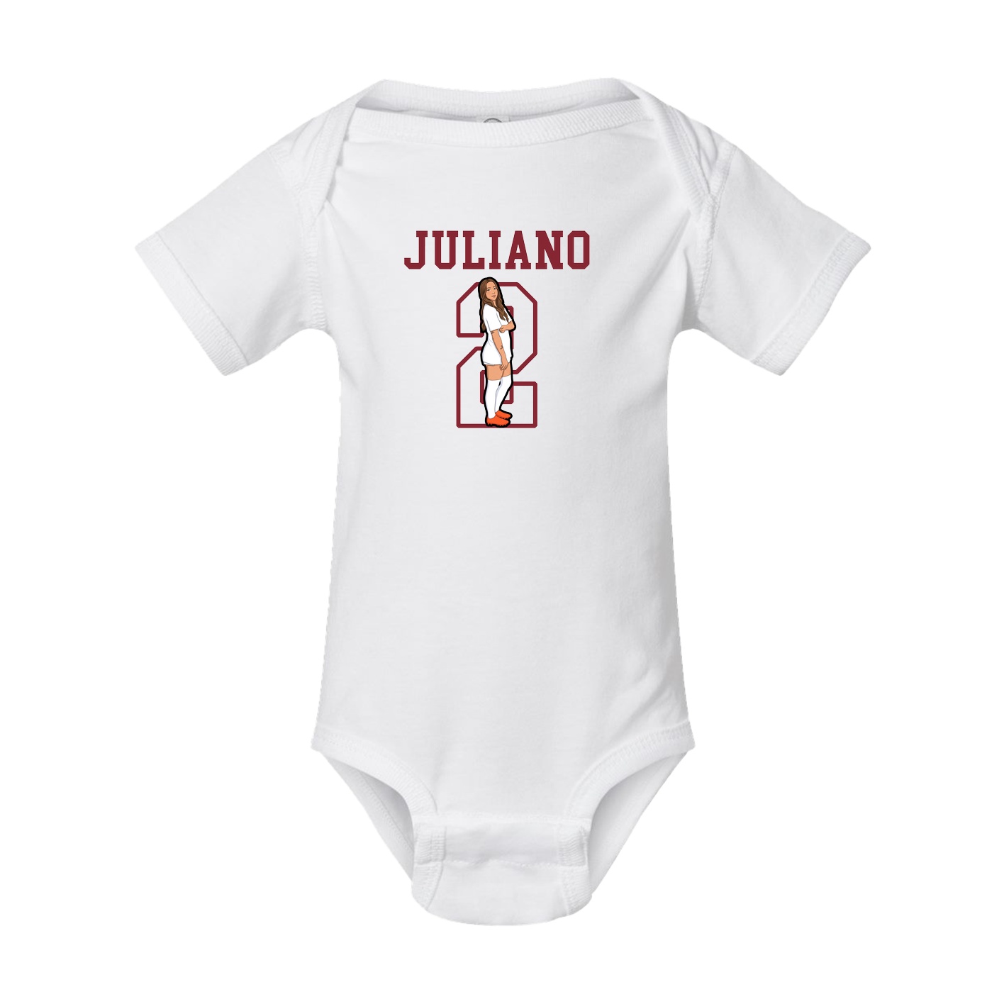 Baby Onesie — Shirsey in White