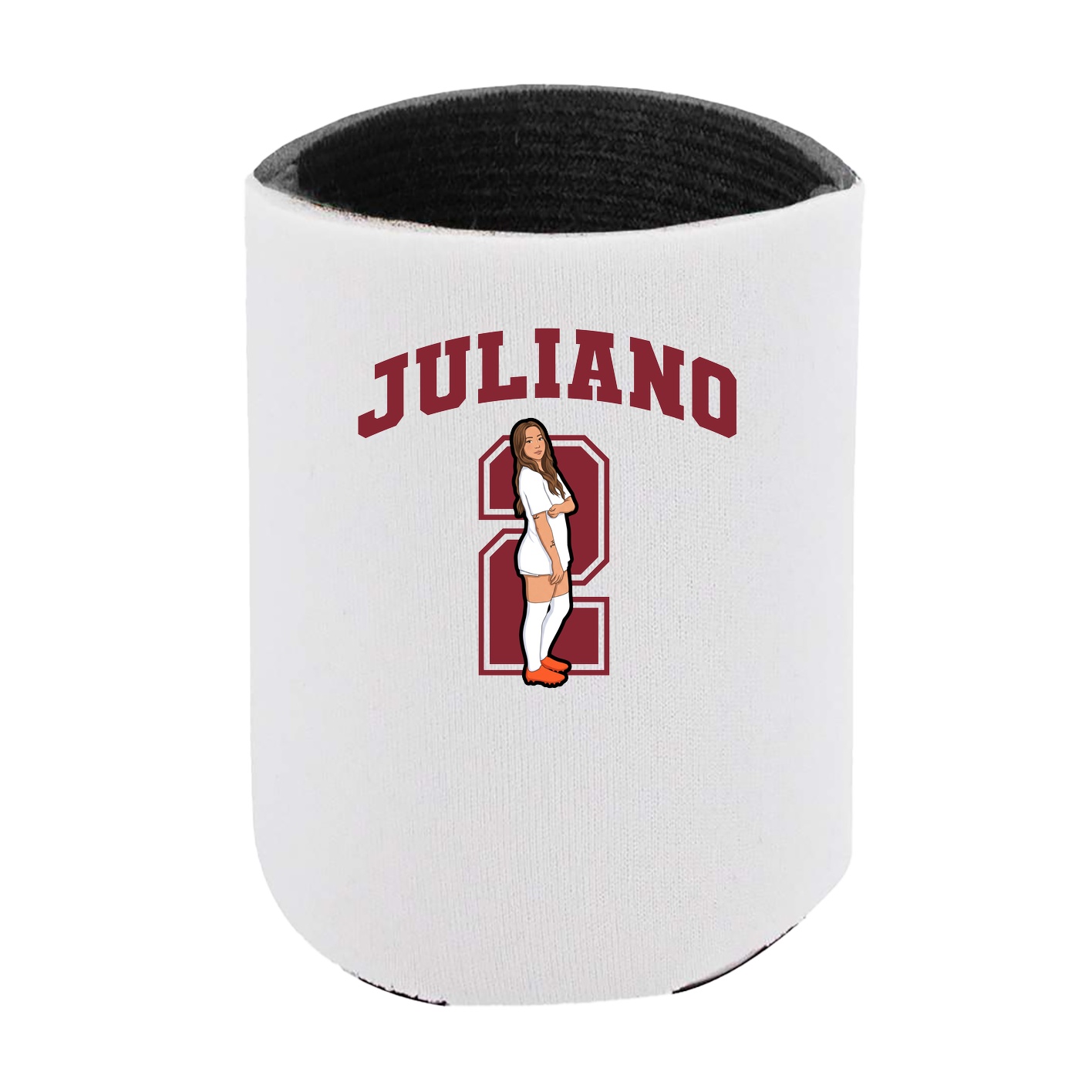 Can Holder — Number in White