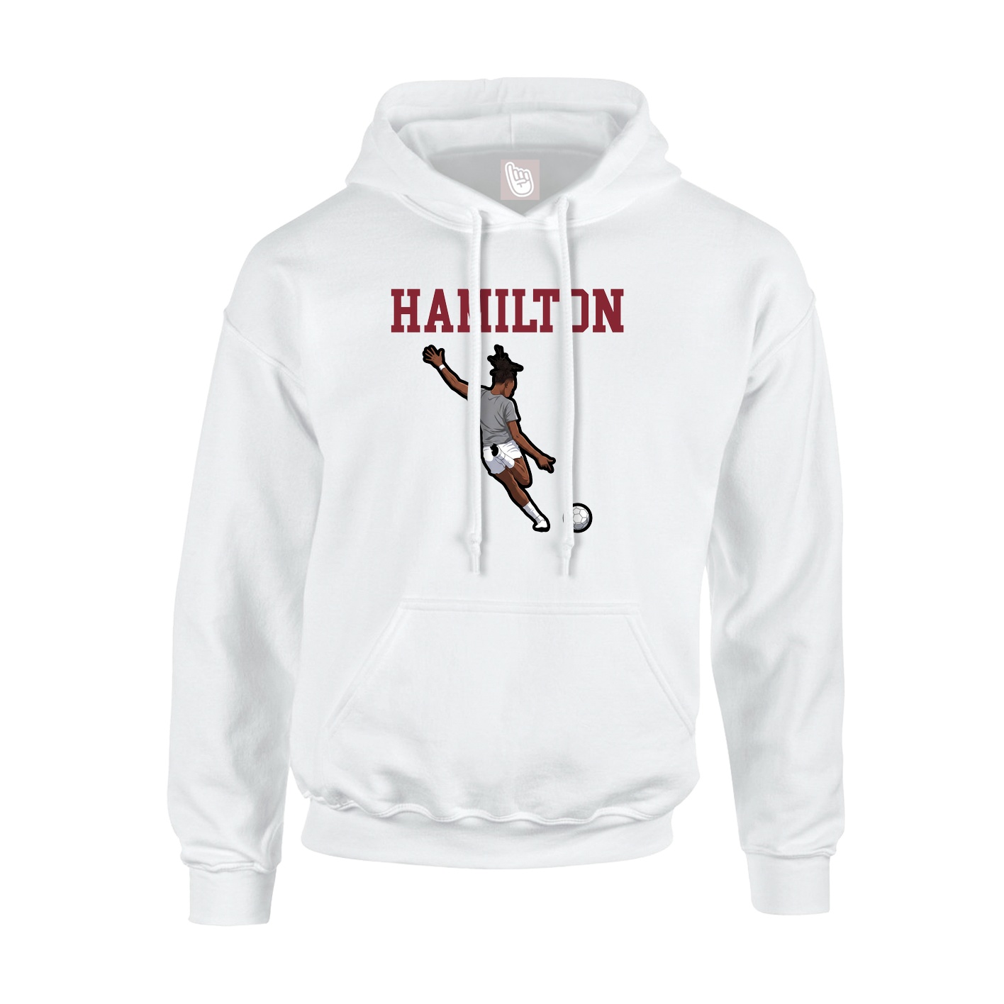 Hoodie — Shirsey in White