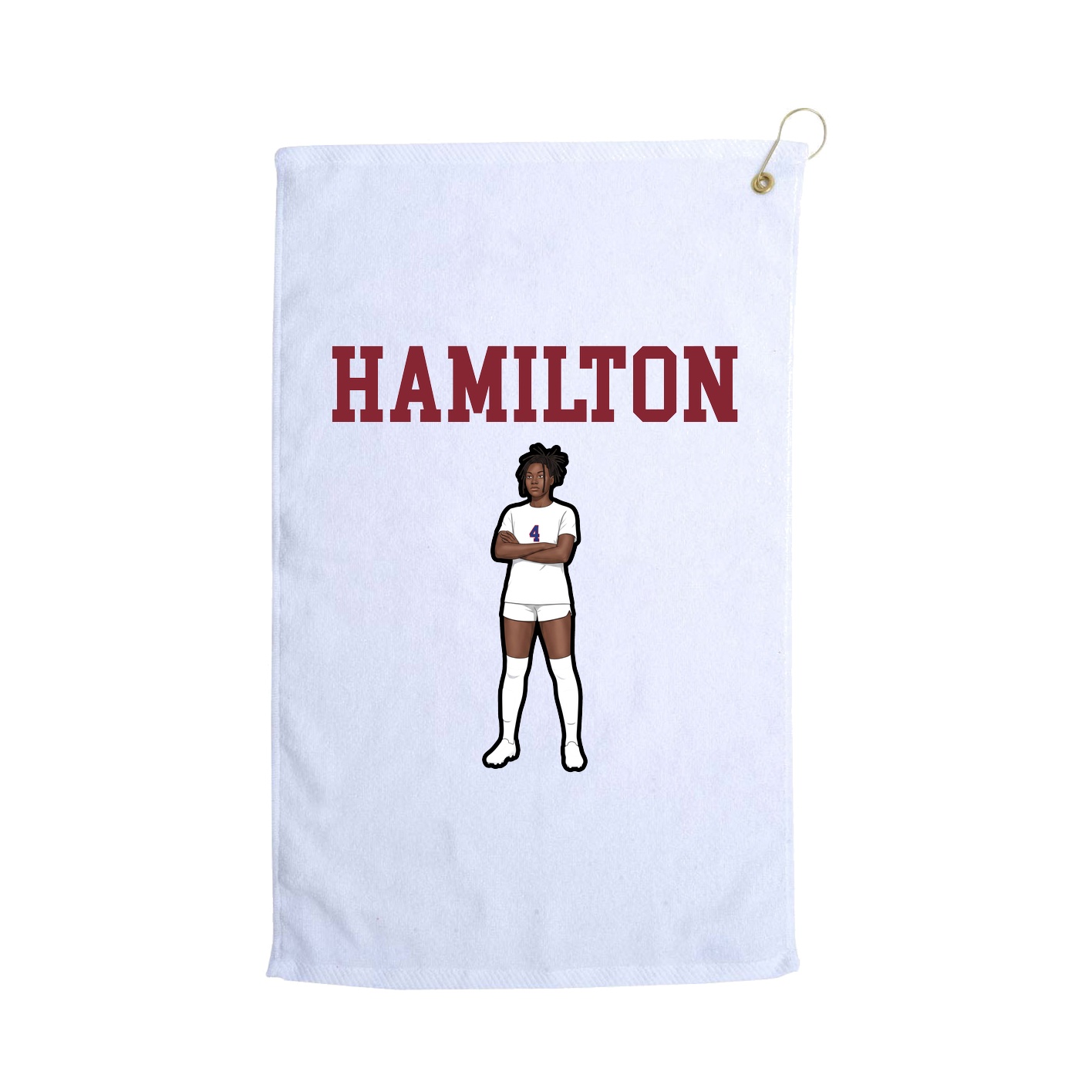 Golf Towel — Shirsey in White