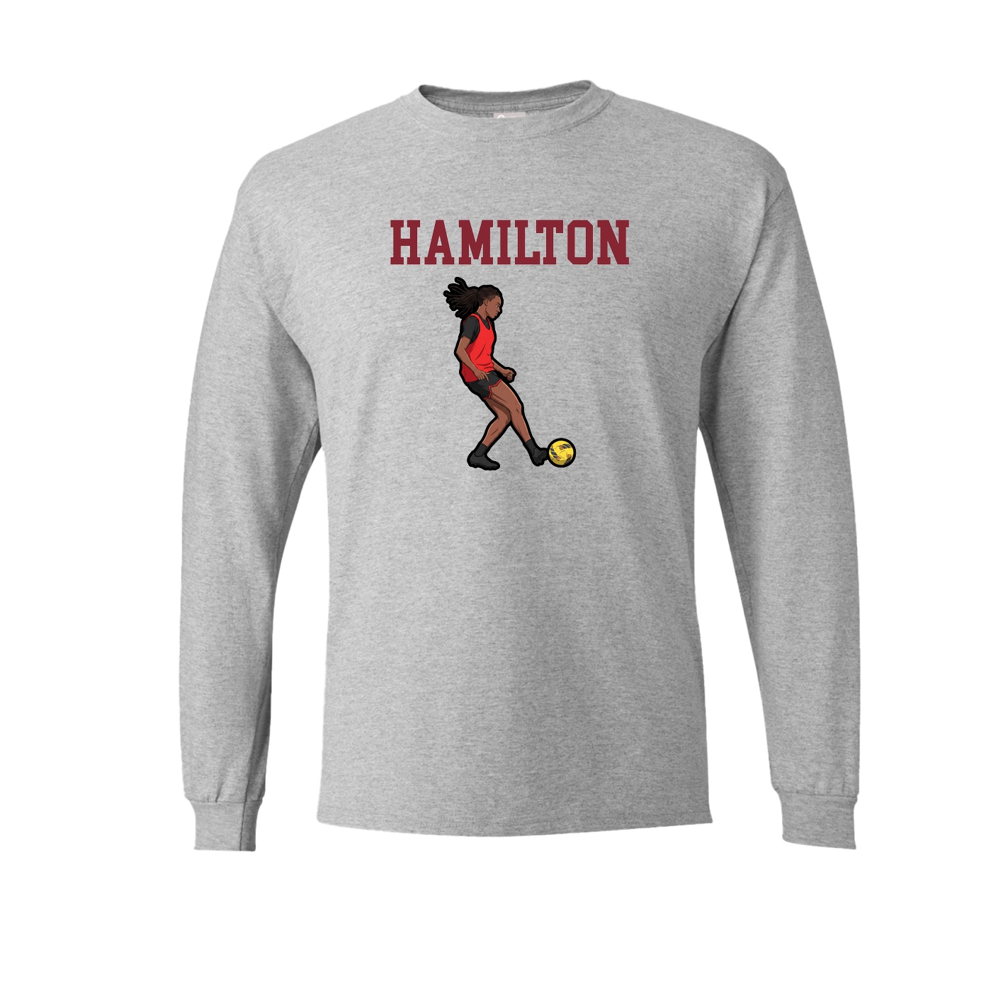 Long Sleeve Tee — Shirsey in Grey