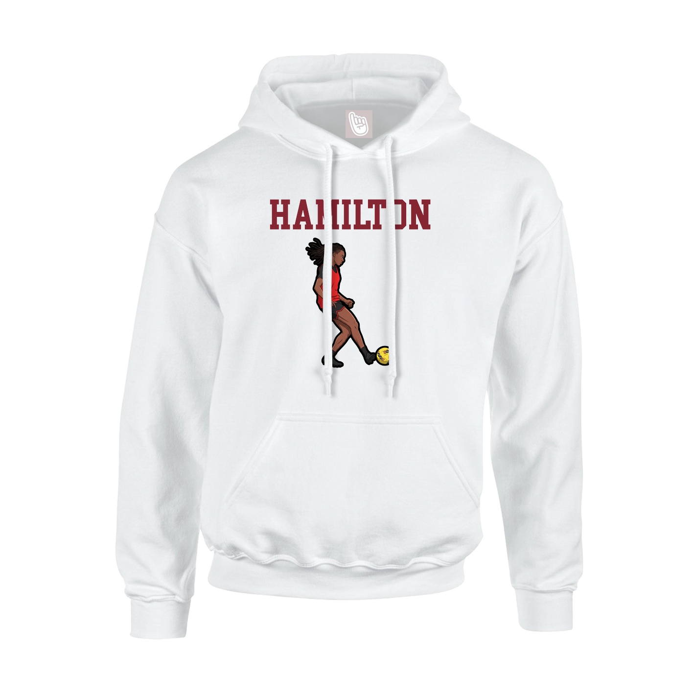 Youth Hoodie — Shirsey in White
